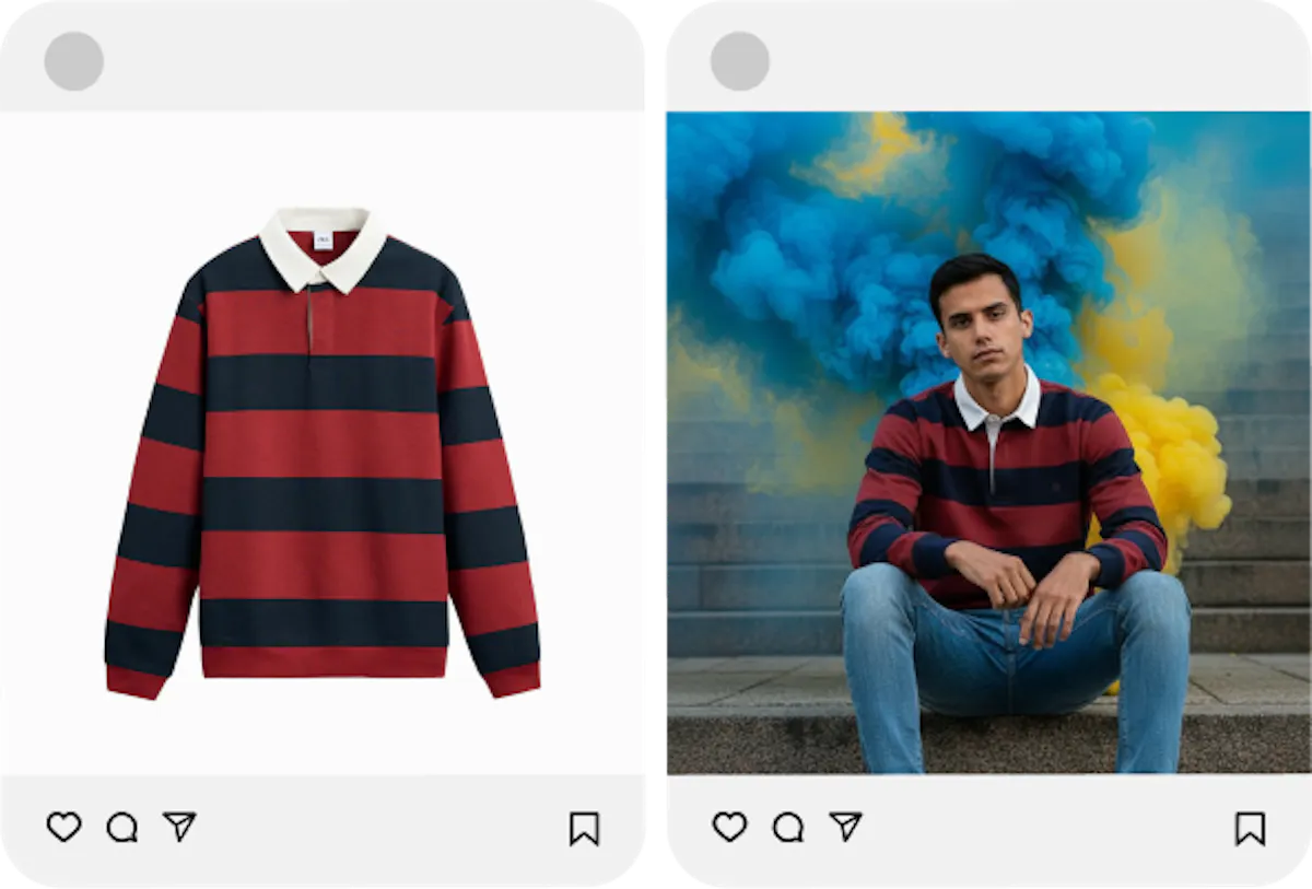 Your listing gets transformed from plain white background images to expressive real shoots