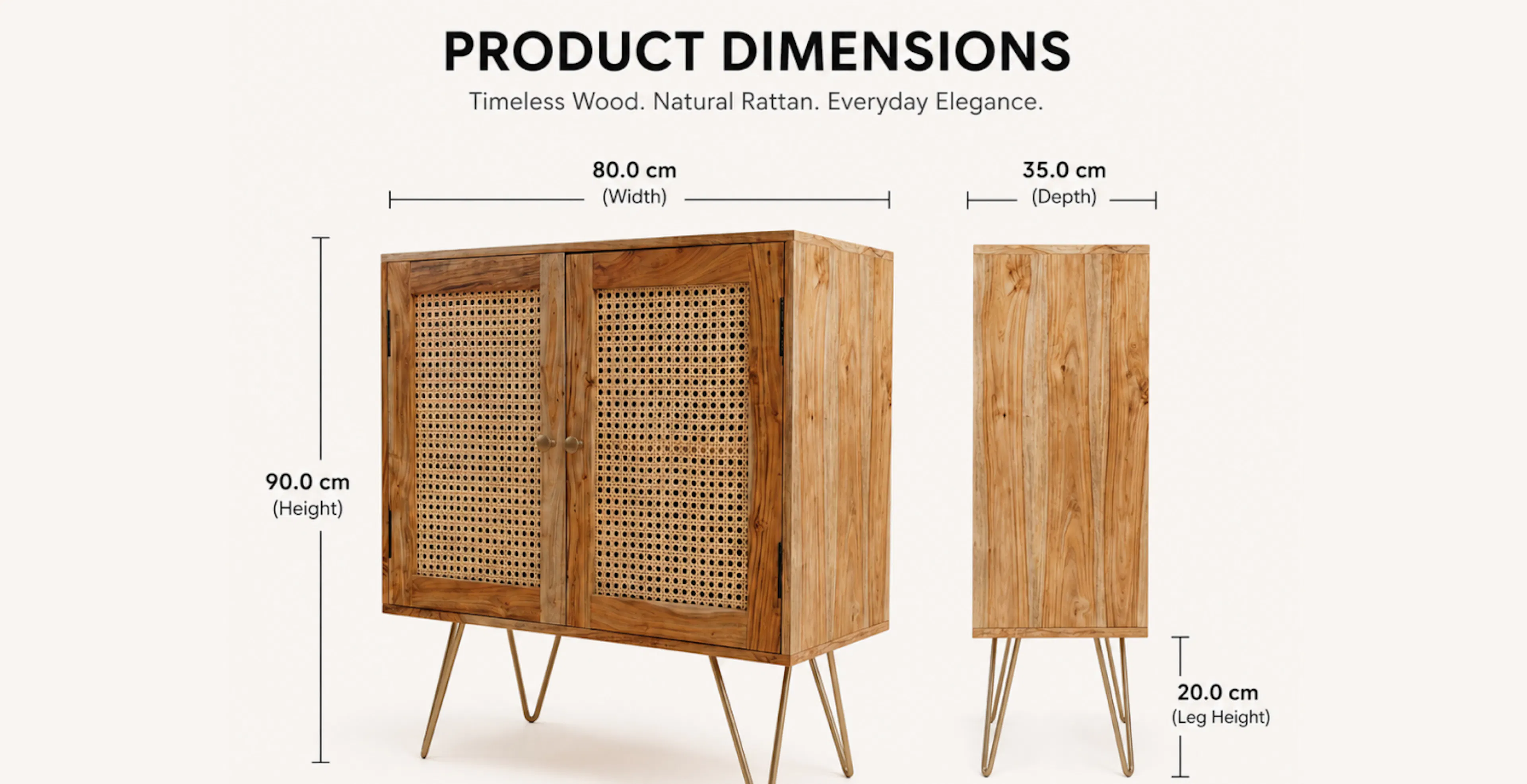 Add image dimensions around a product