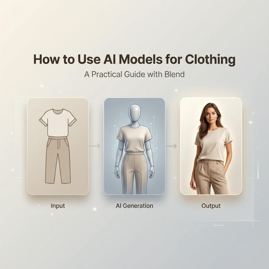 How to Use AI Models for Clothing: A Practical Guide with Blend