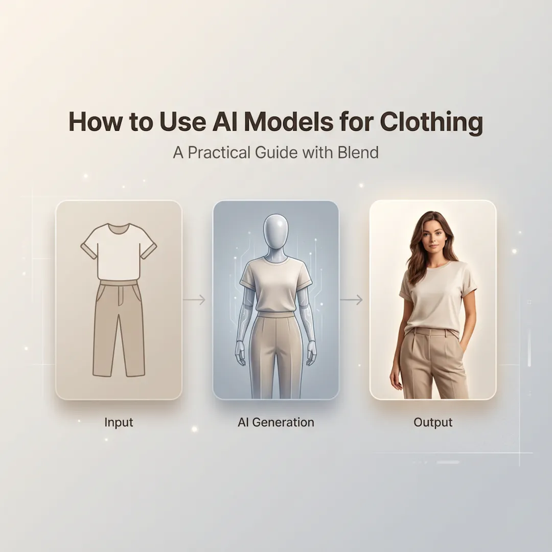 How to Use AI Models for Clothing: A Practical Guide with Blend