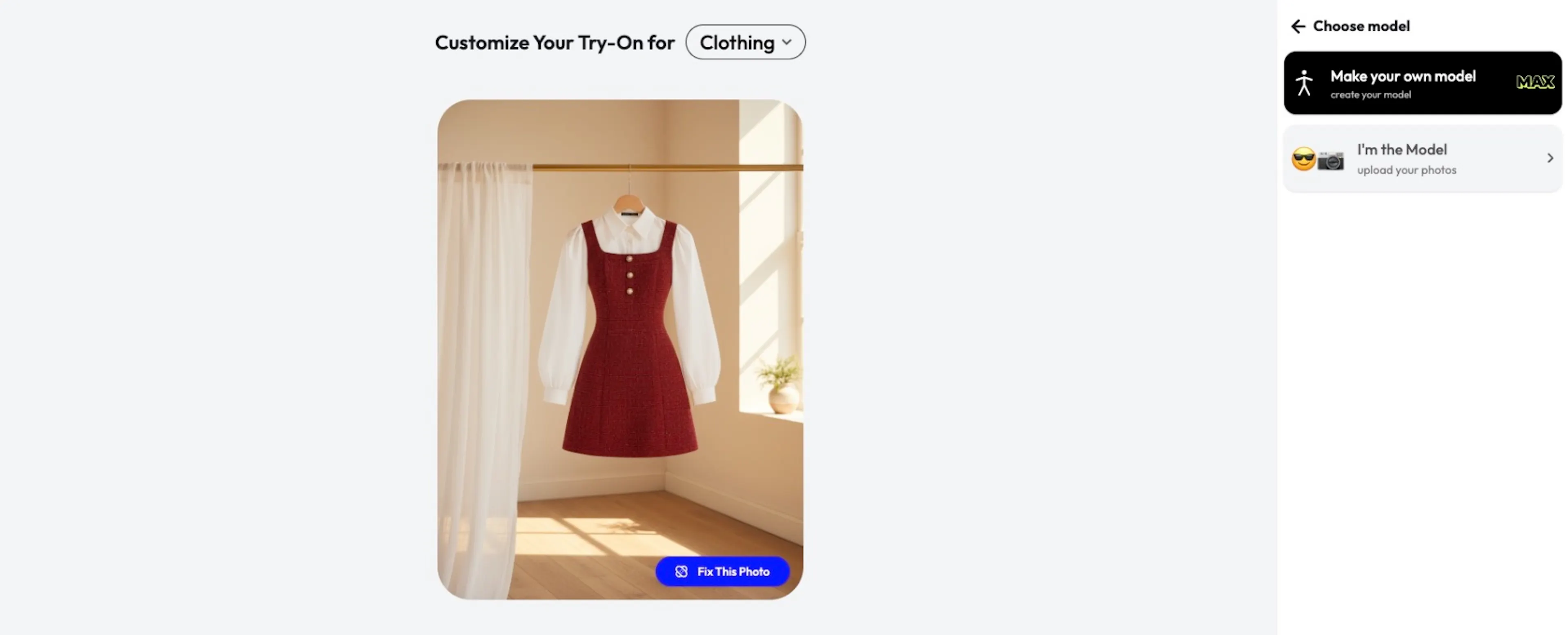 create your model
