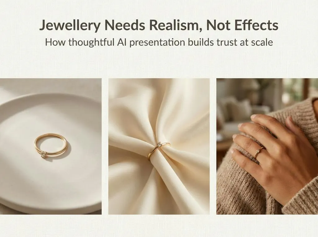 From Basic Jewellery Shots to Premium Realism, with Blend