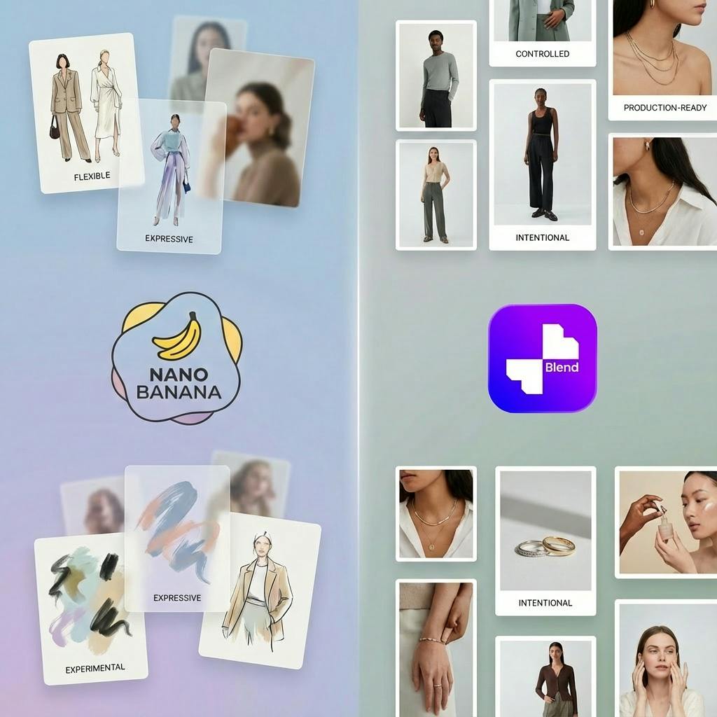 Nano Banana vs Blend: Why Dedicated AI Software Matters