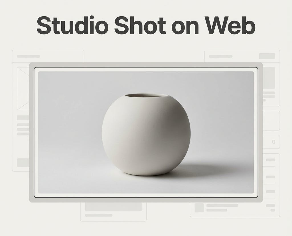 Studio Shot on Web: How to Standardise Product Images at Scale