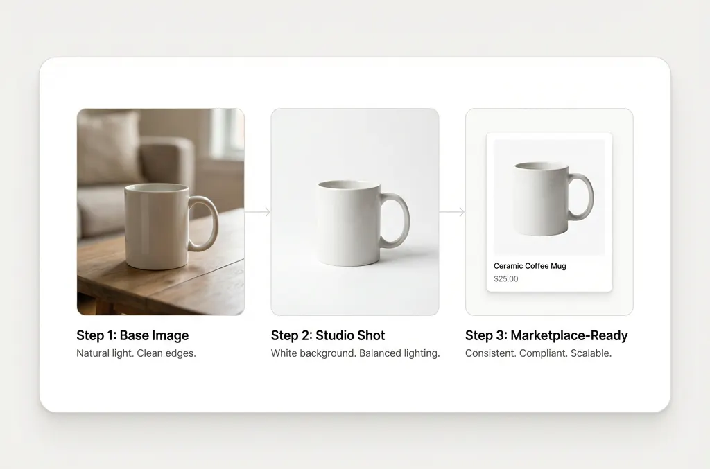 Use Studio Shot to Create a White Backgroun