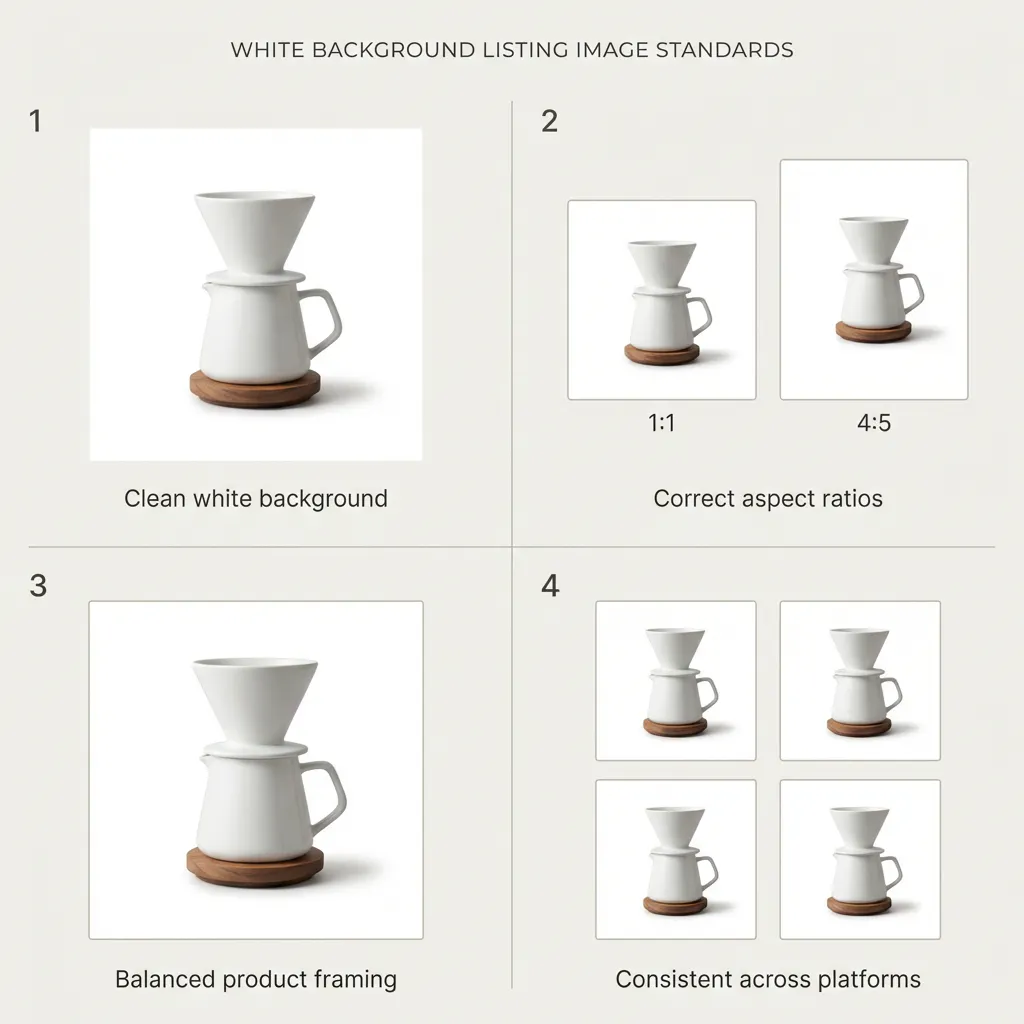 White Background and Listing Image Standards