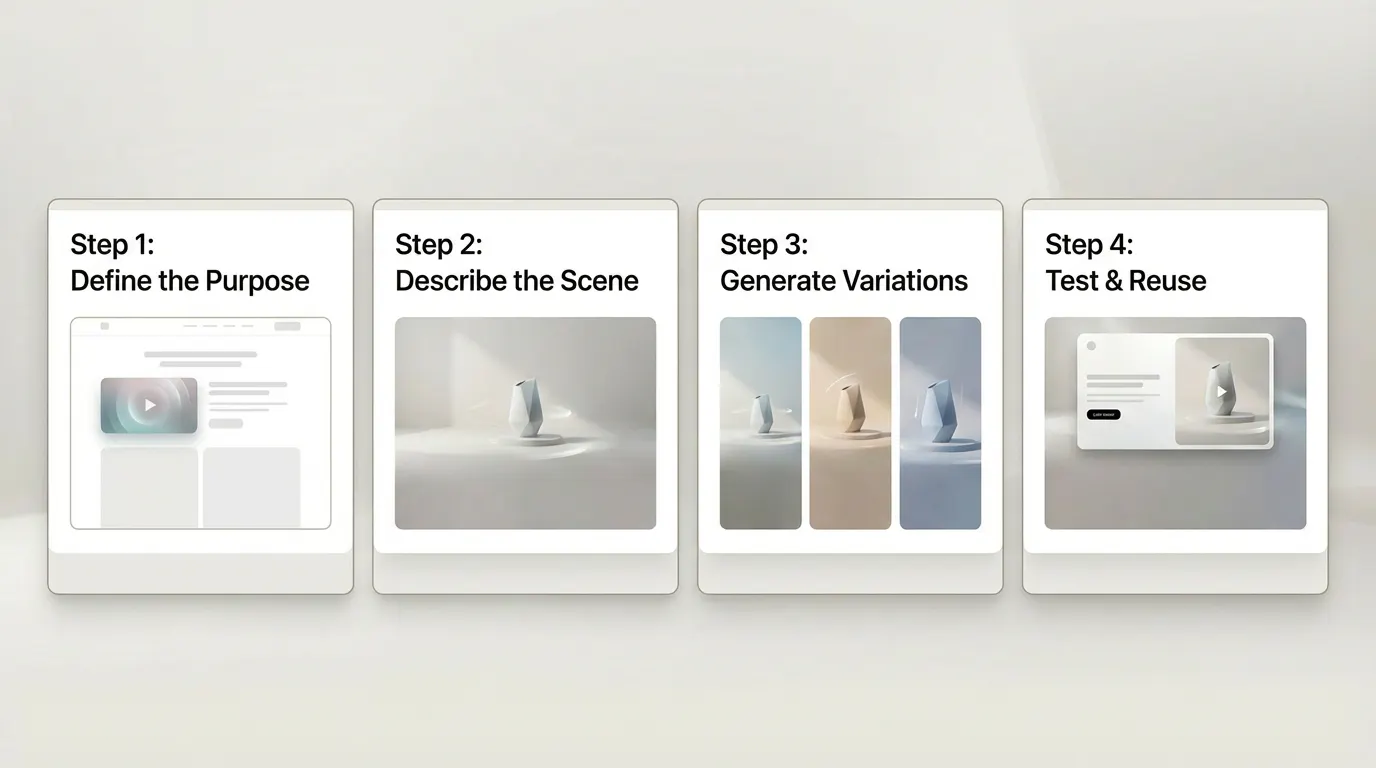 Step-by-Step: Creating B-Rolls Using AI Videos