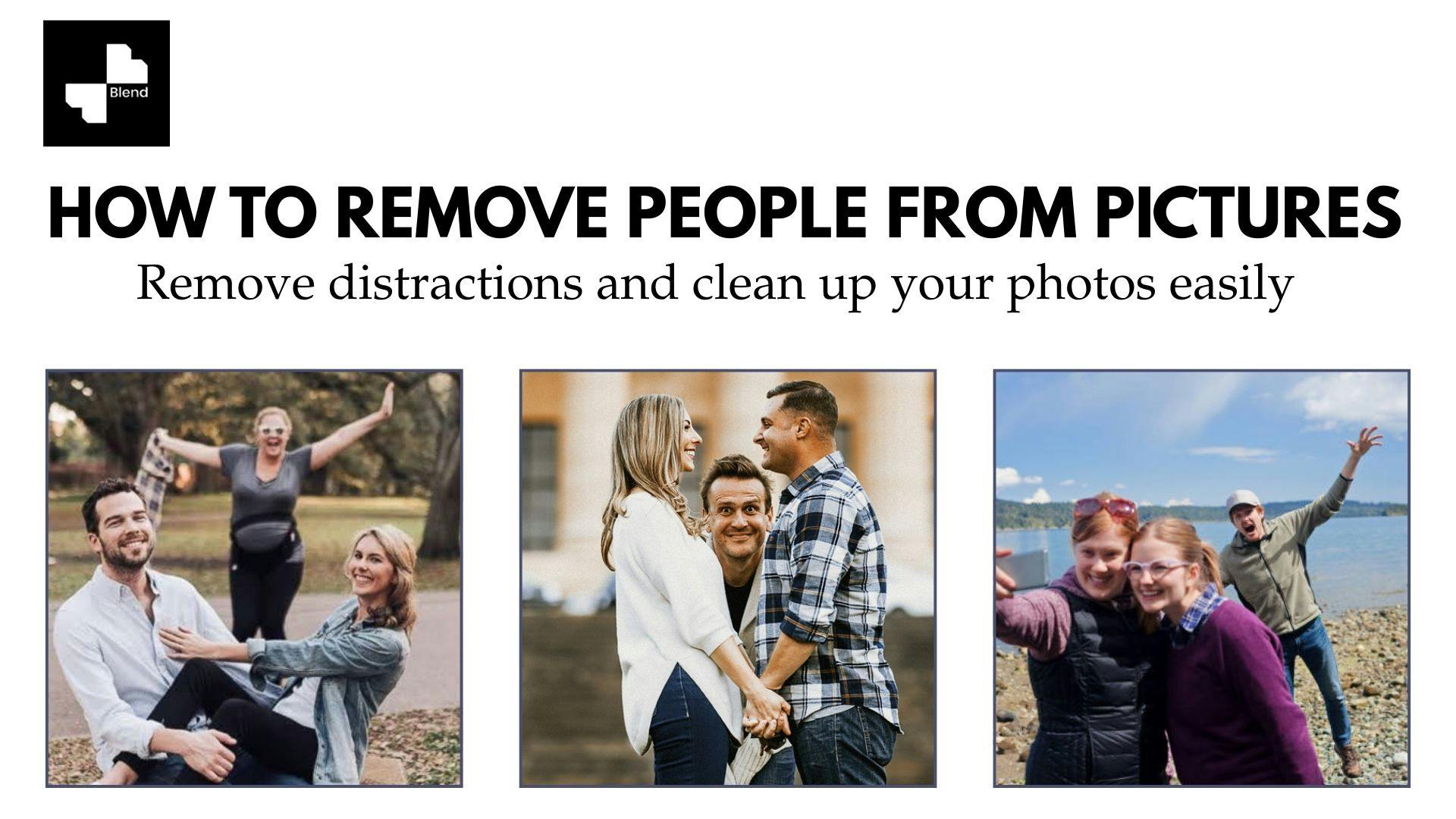 How to Remove People from Pictures Using AI