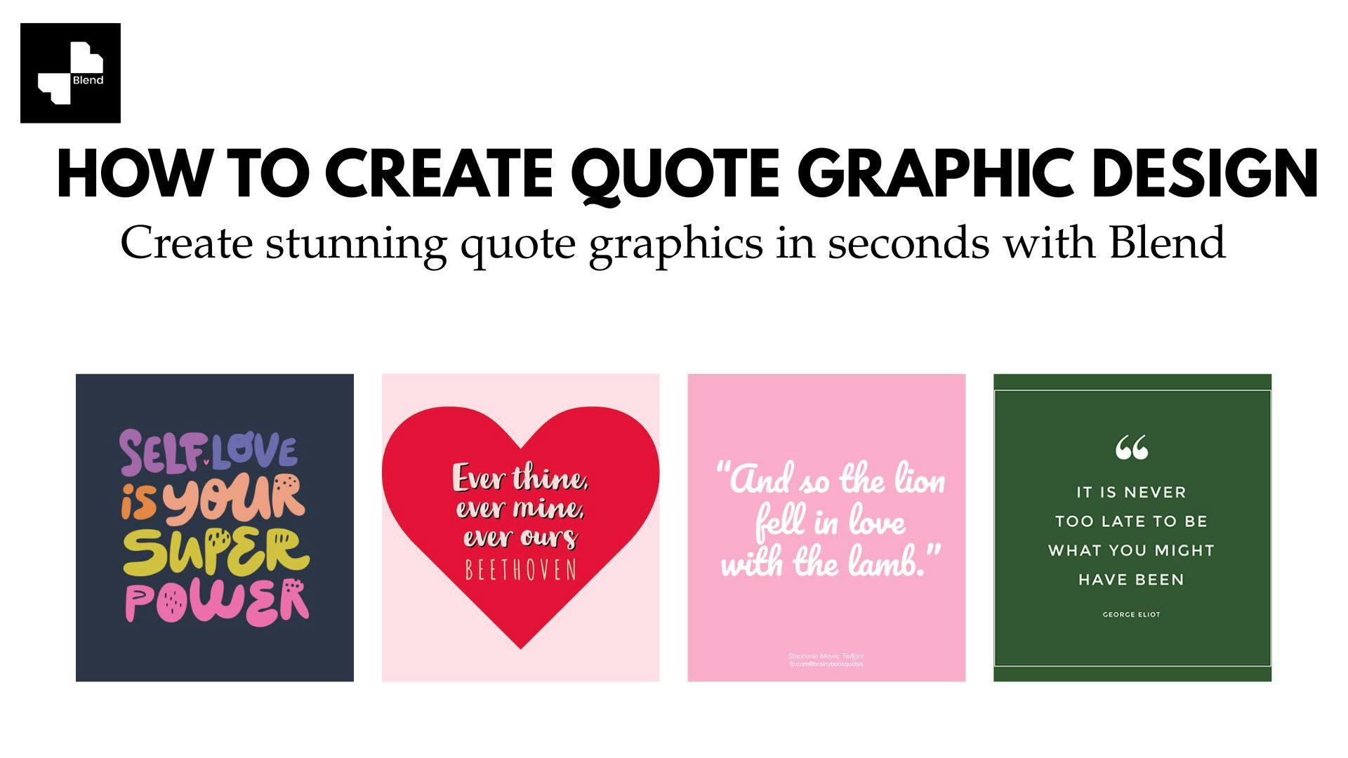 Quote Graphic Design: How to Create Stunning Social Media Quote Graphics