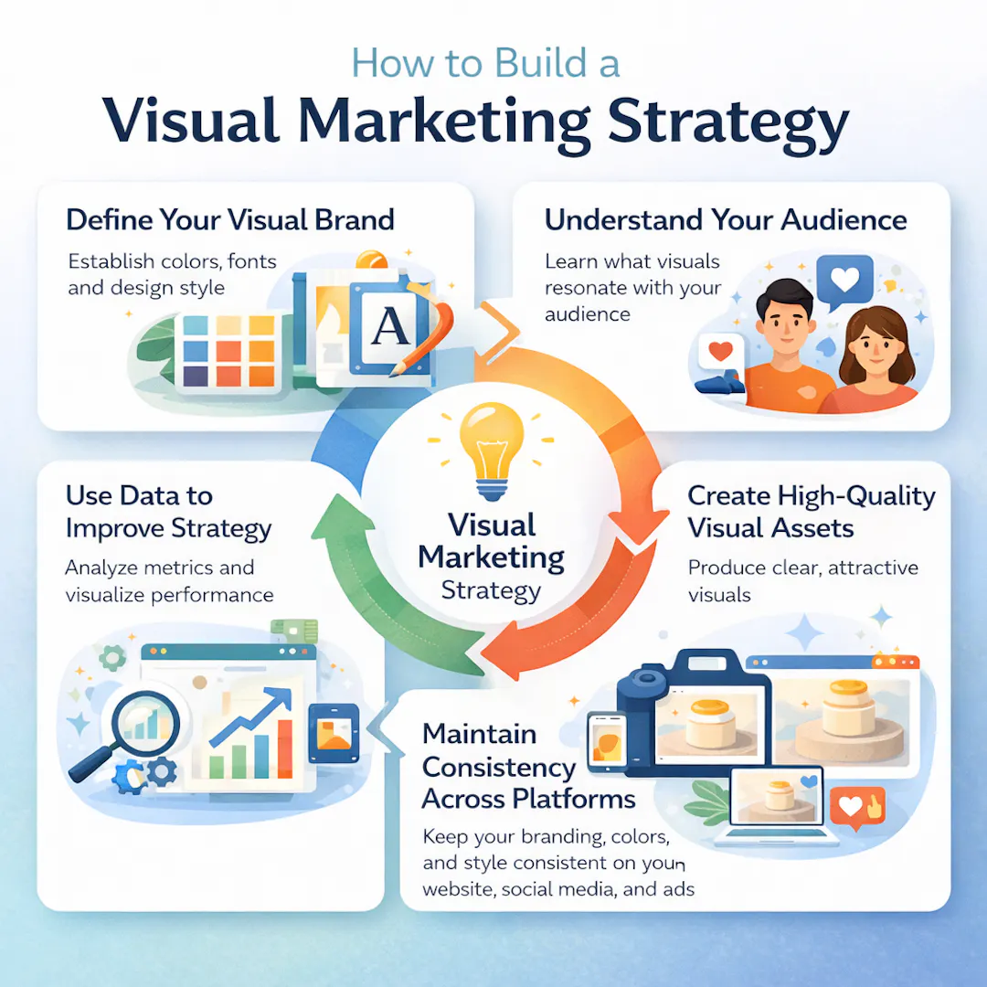 Visual Marketing: The Complete Guide to Strategy, Tools, and Examples