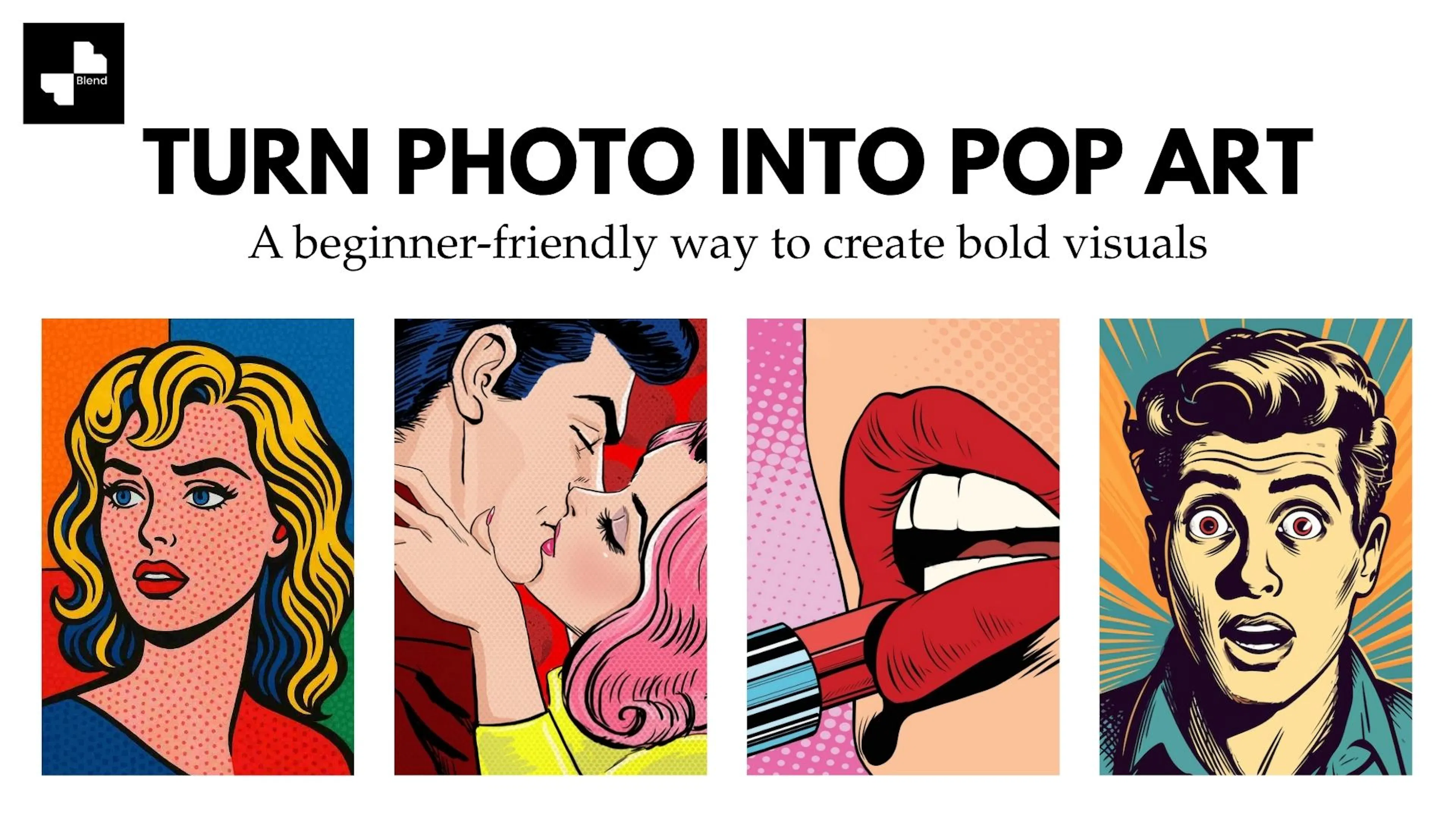 turn photo into pop art
