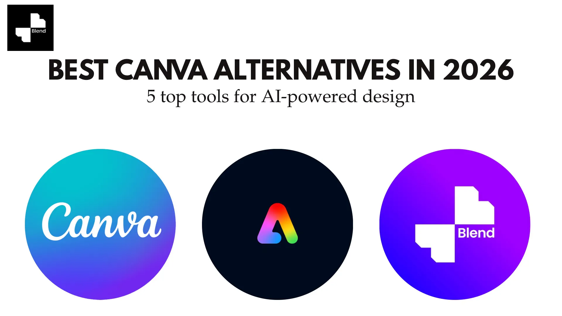 5 Best Canva Alternatives in 2026: Top Tools for AI-Powered Design