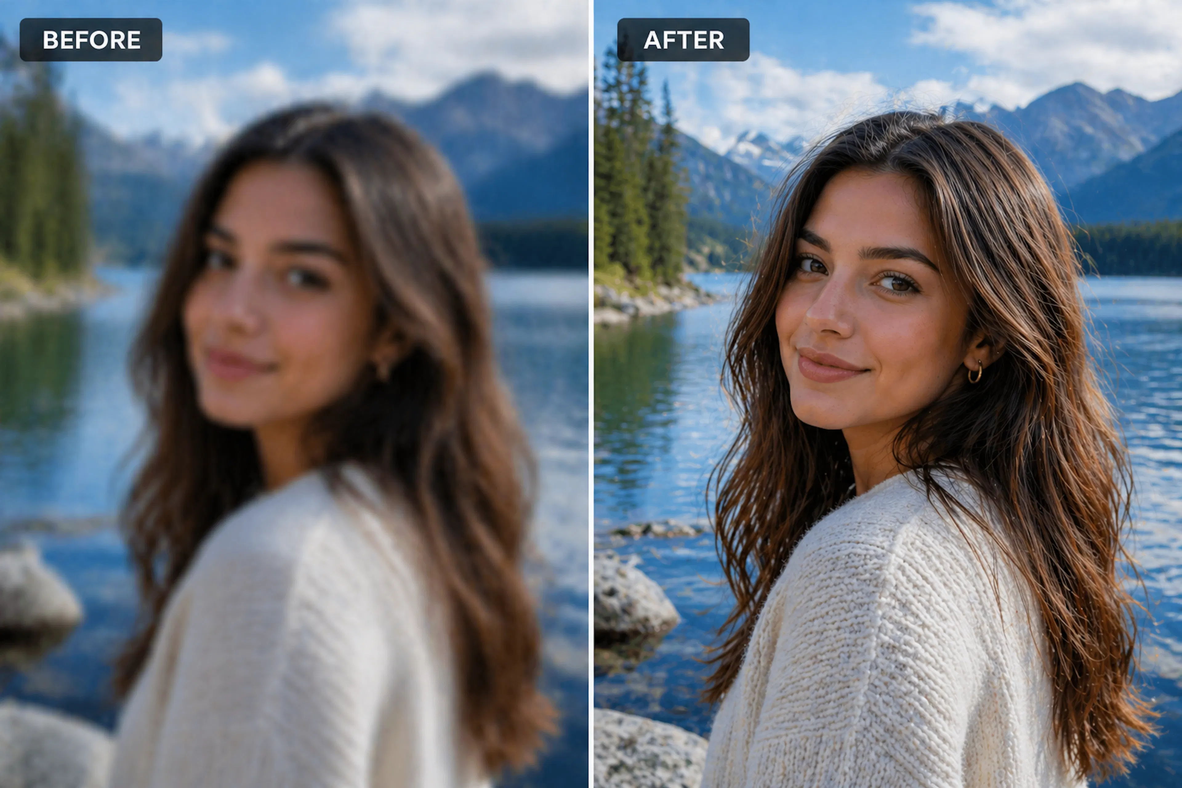 how to unblur images