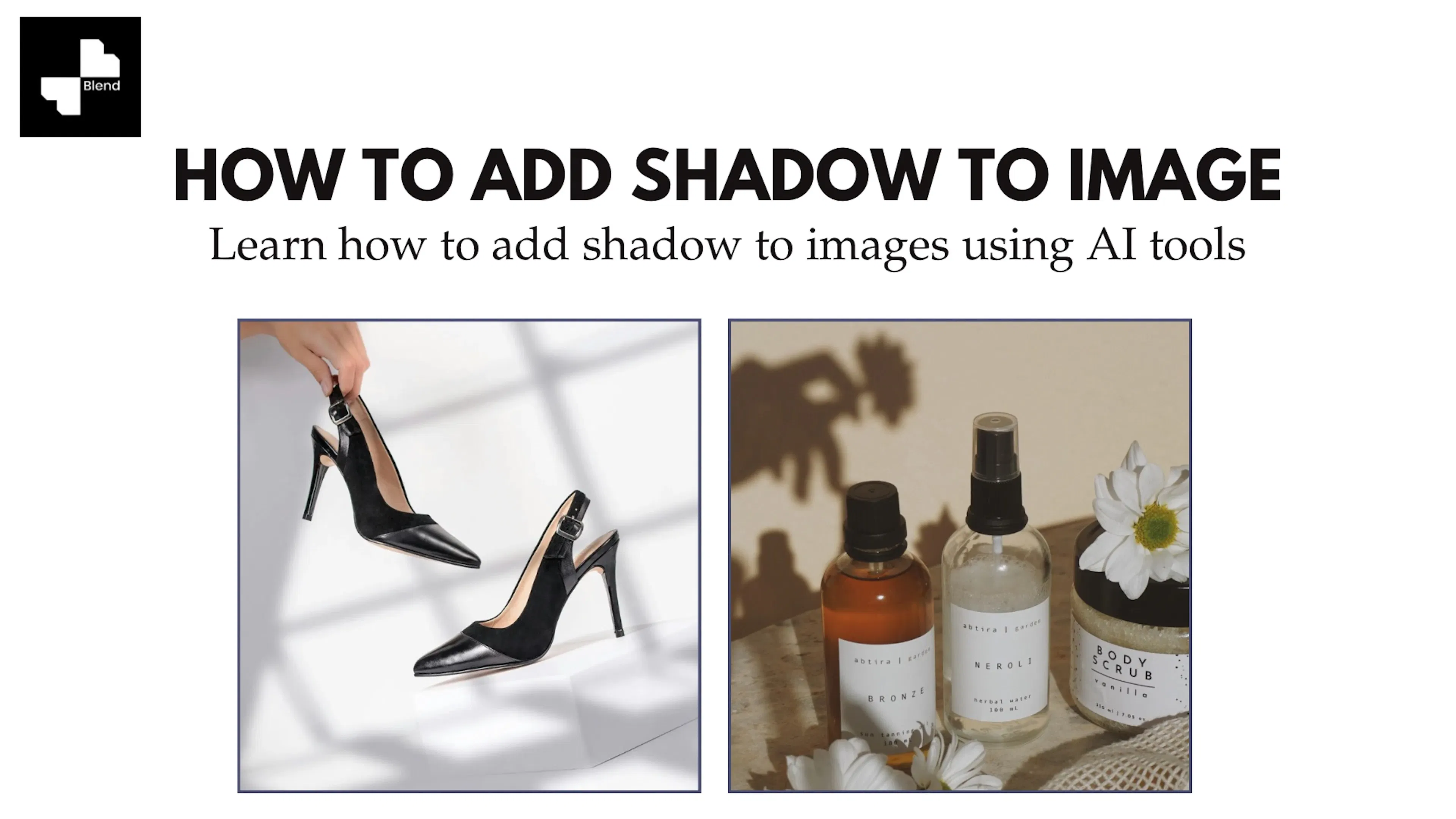how to add shadow to image