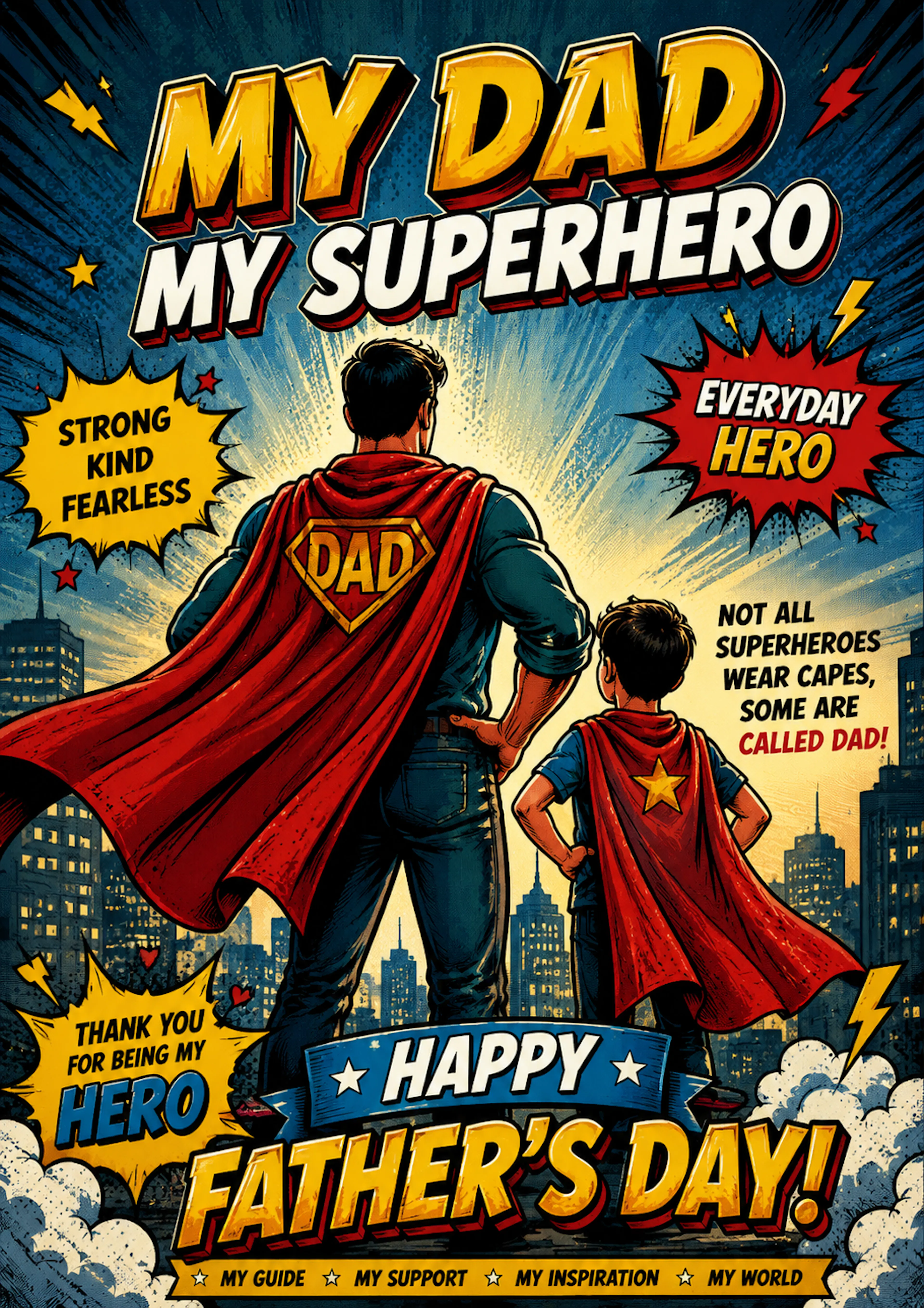 fathers day poster ideas