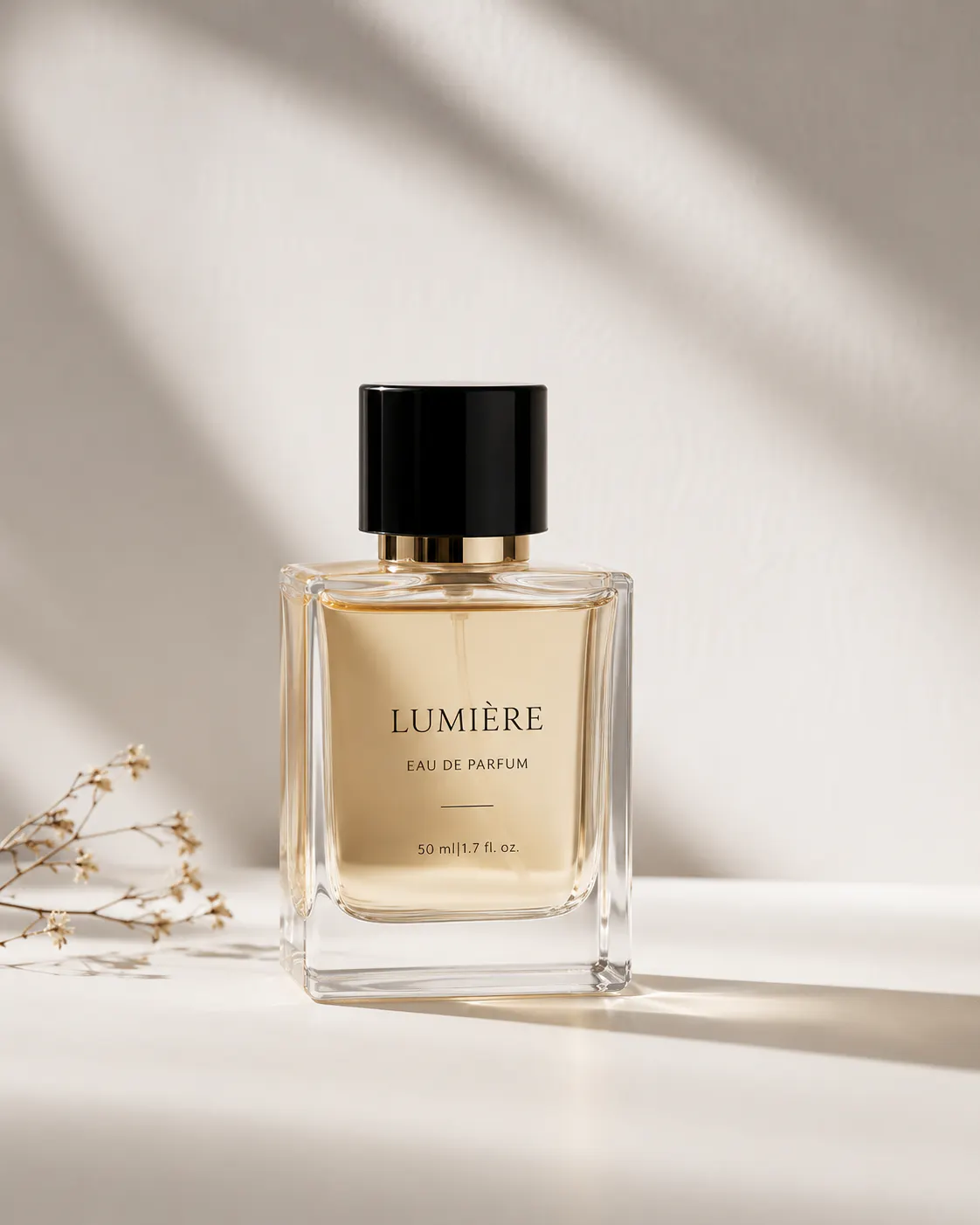 minimal perfume photography