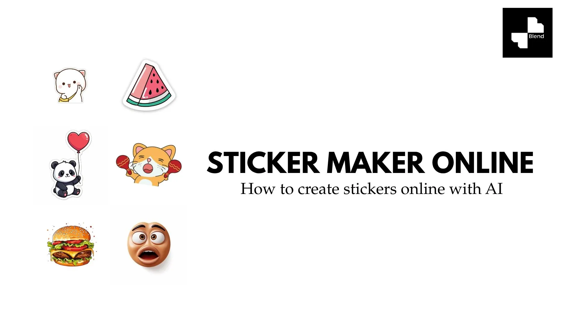 Sticker Maker Online: How to Create Stickers Online With AI