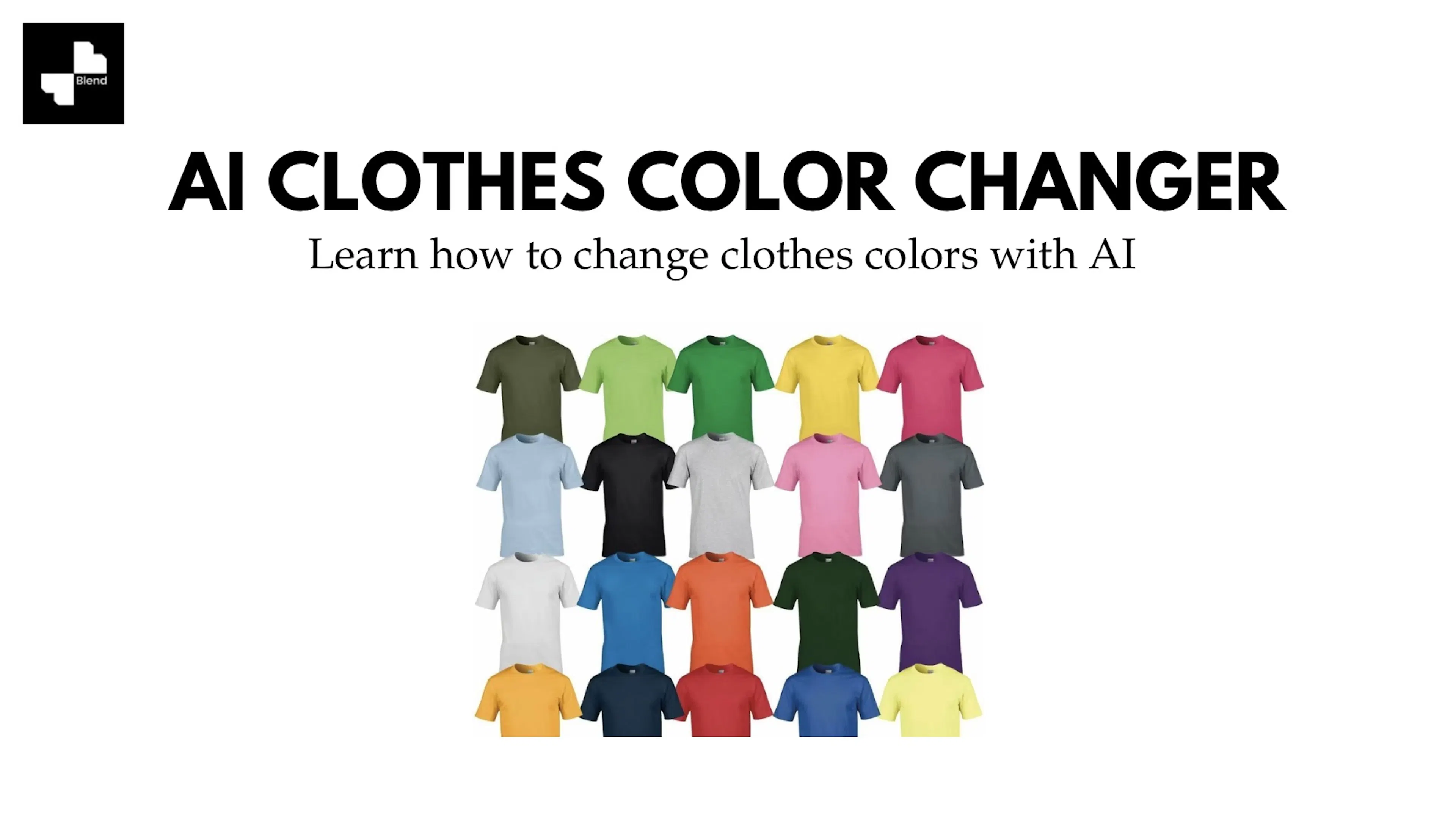 ai clothes color changer