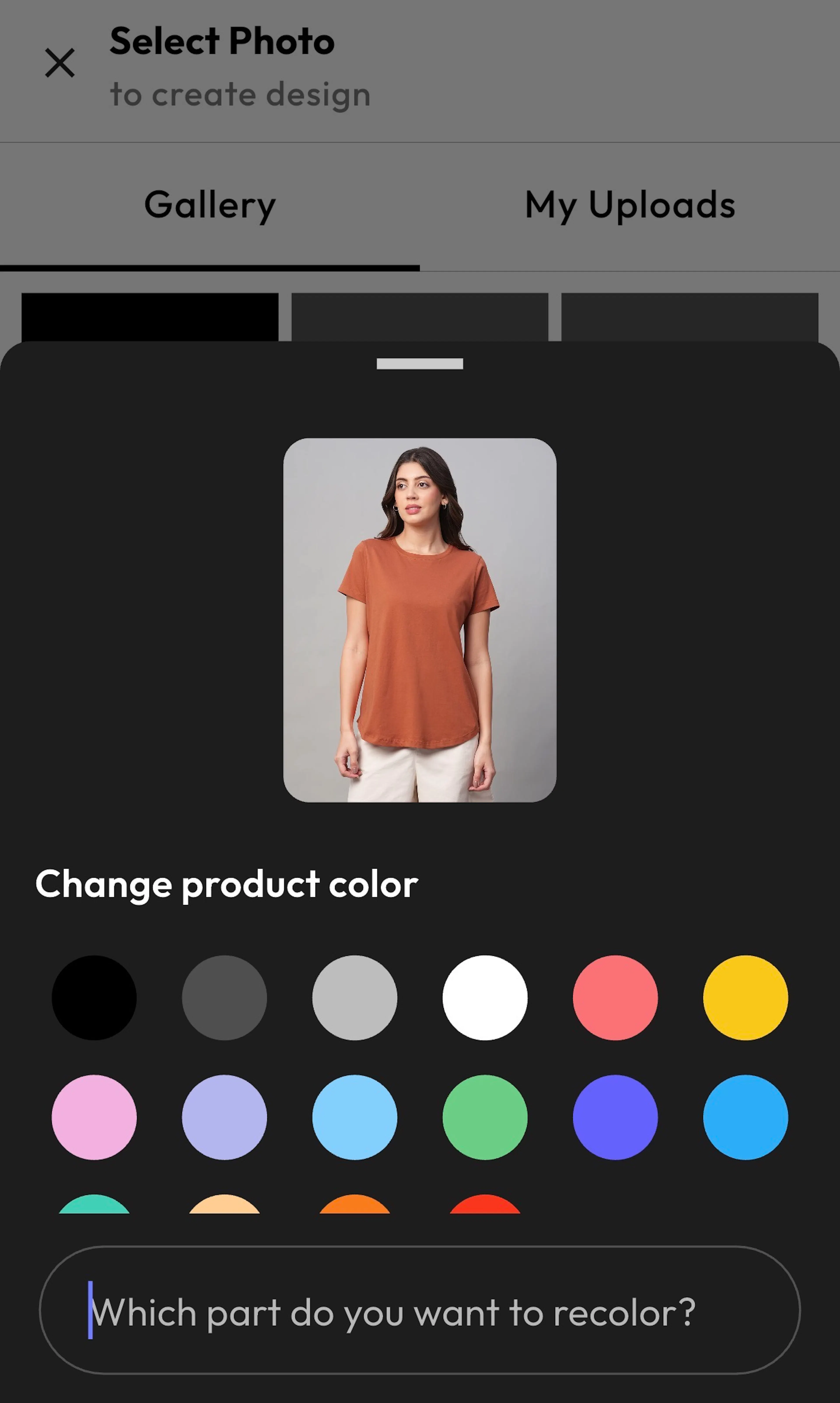 clothes color changer