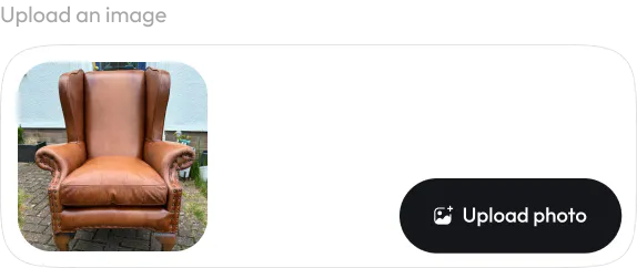 Upload your product image