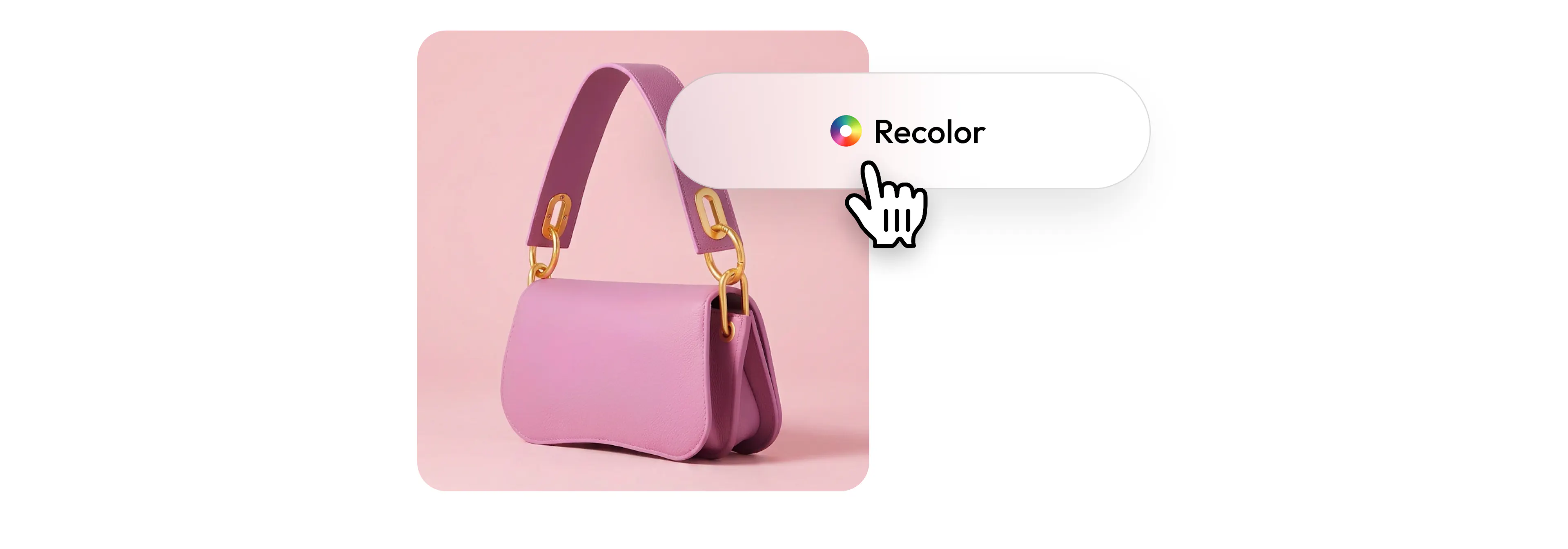 Now tap on recolor