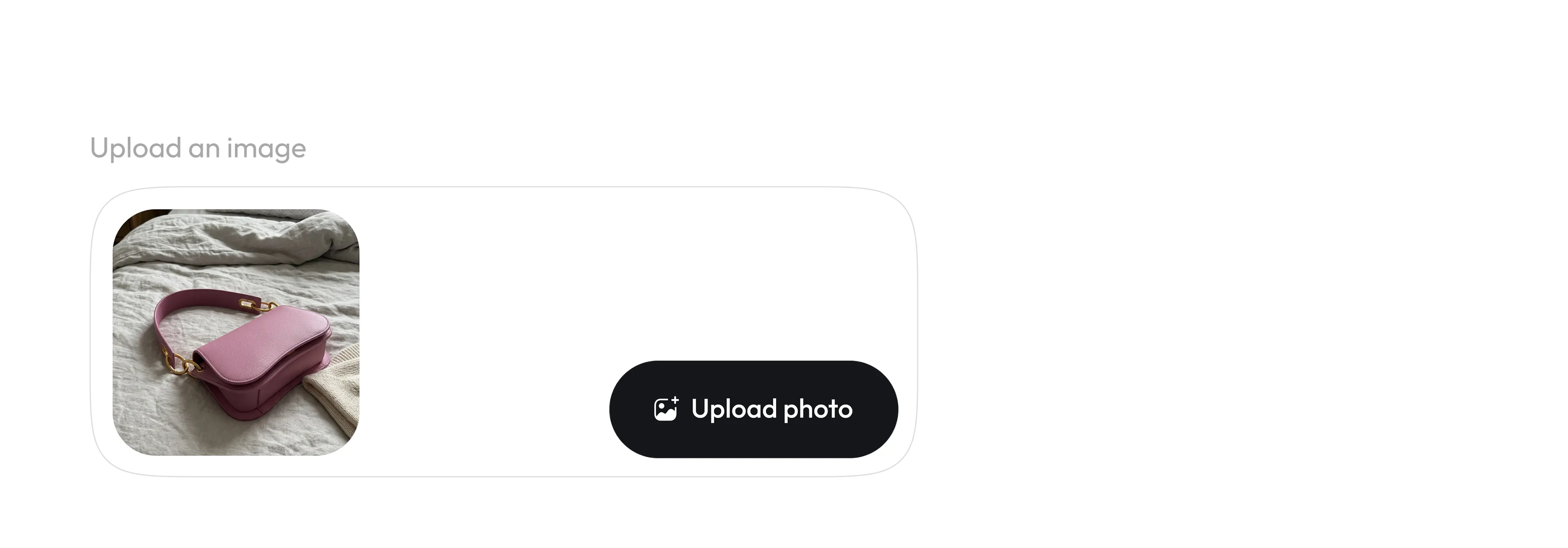 Upload image & generate studio shot