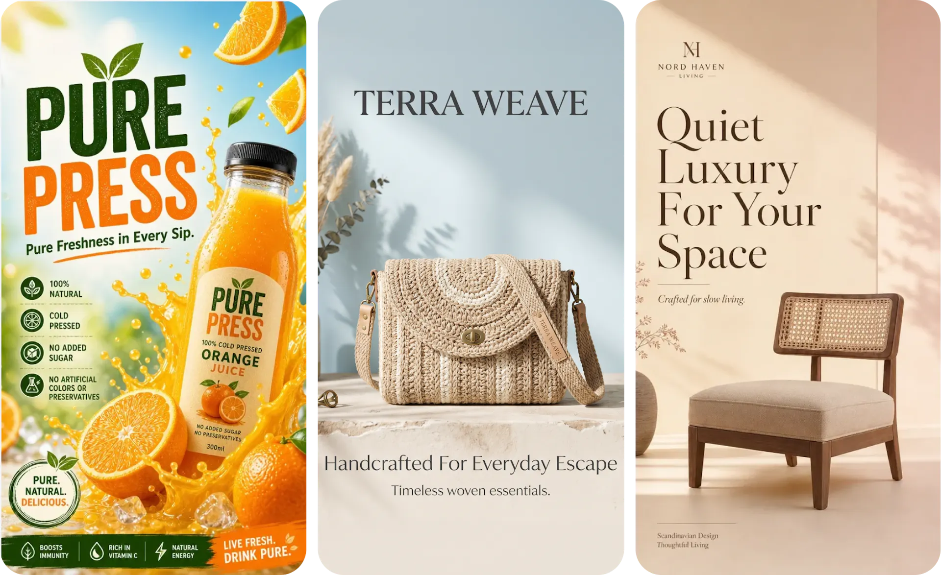 3 Posters created by AI