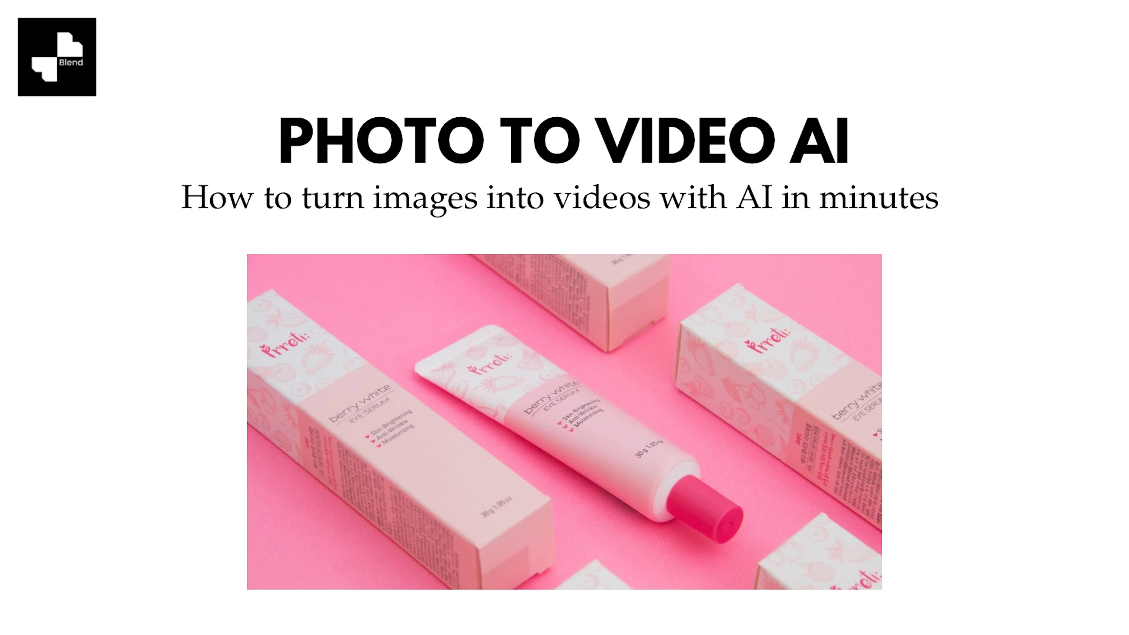 photo to video ai