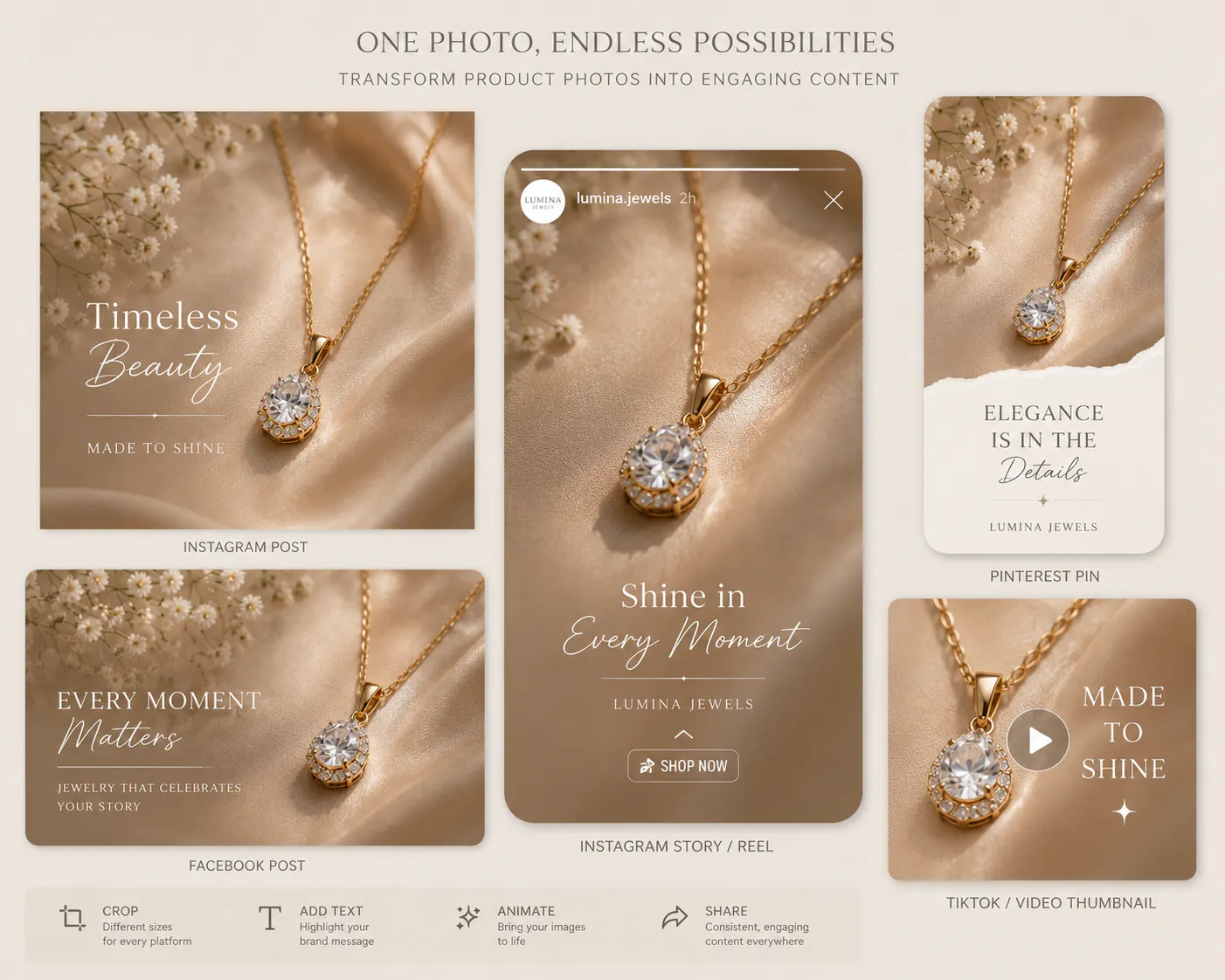 jewelry social media campaign