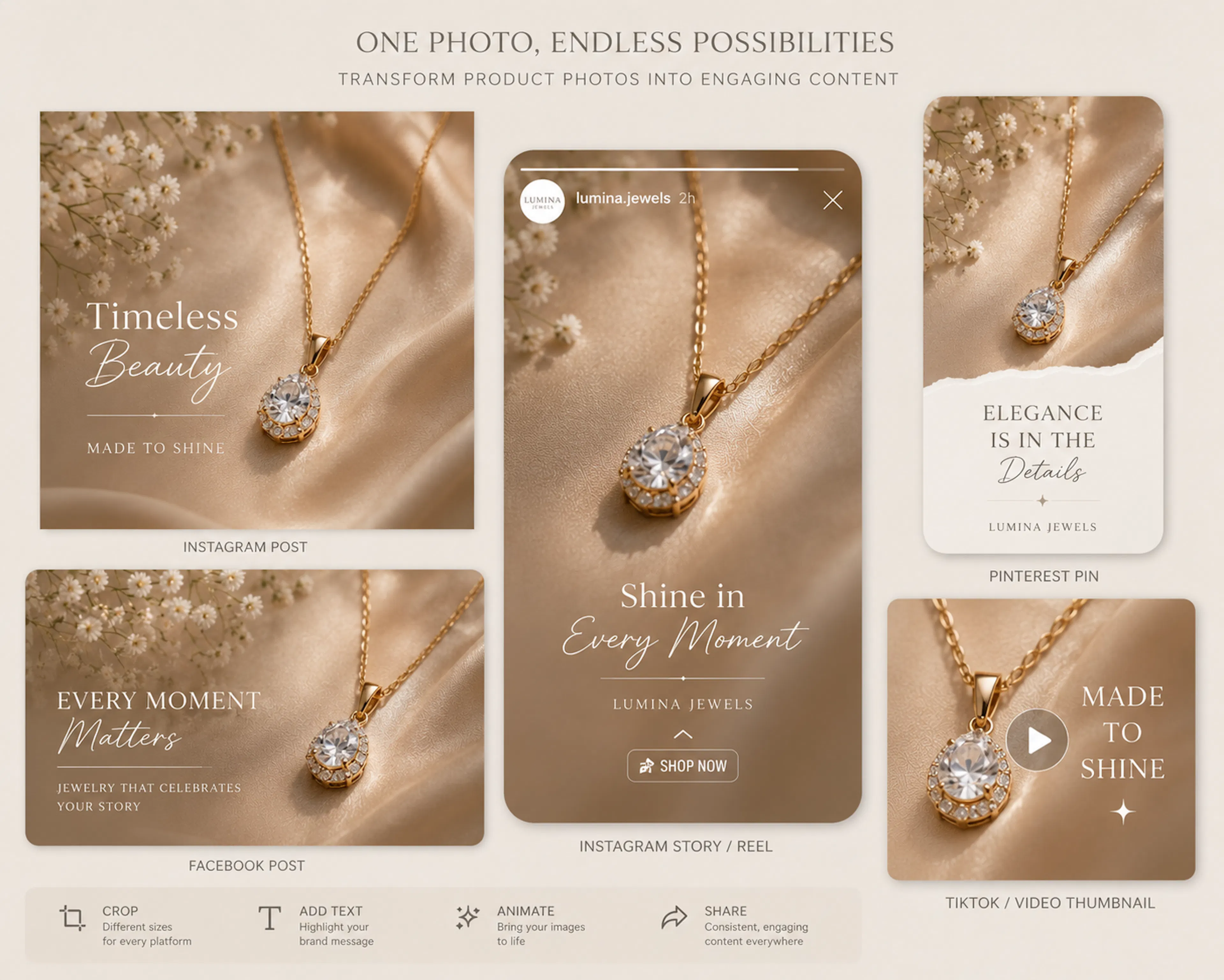 jewelry social media campaign