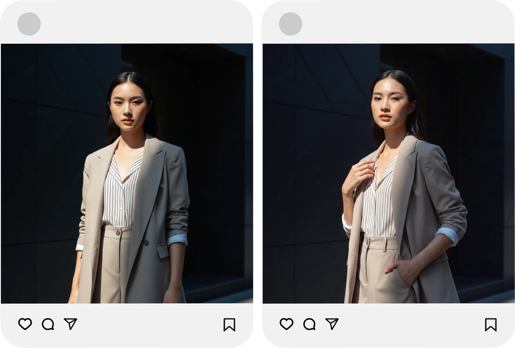 Create poses so that users can visualize better