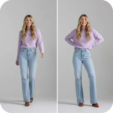 Change pose before after