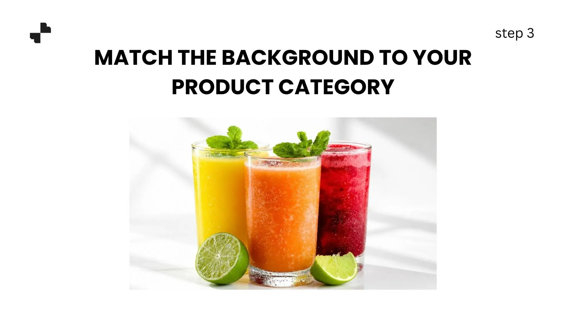Match the Background to Your Product Category