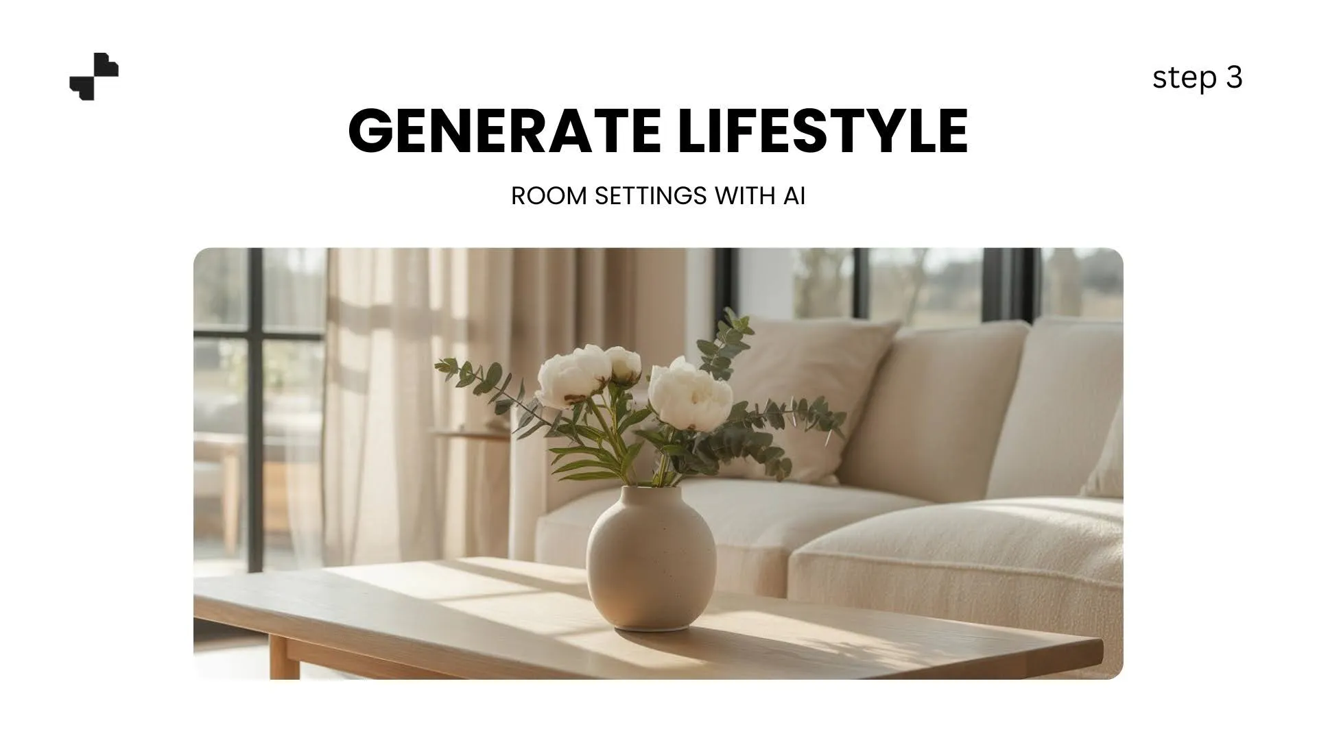 Generate Lifestyle Room Settings with AI