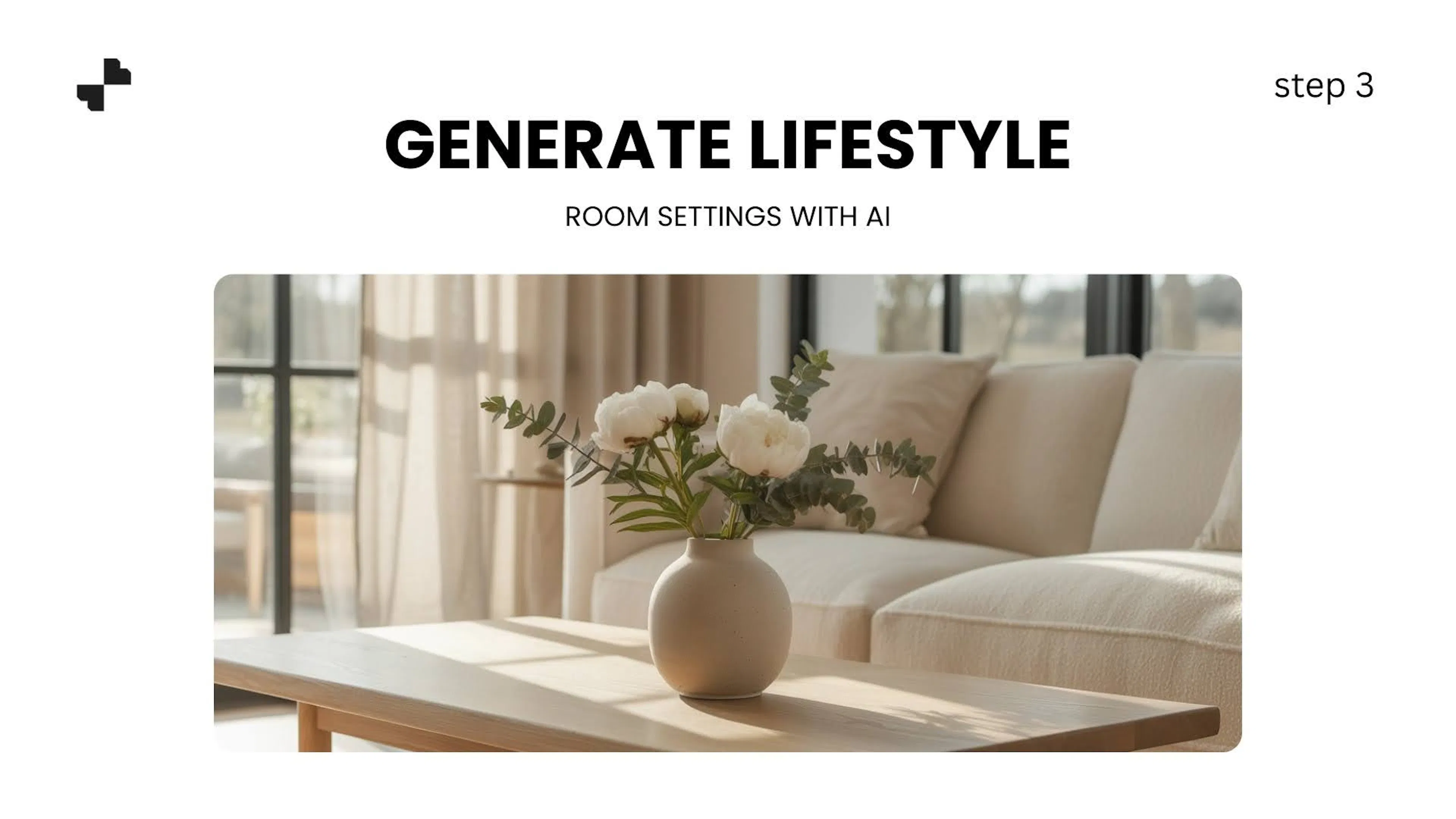 Generate Lifestyle Room Settings with AI