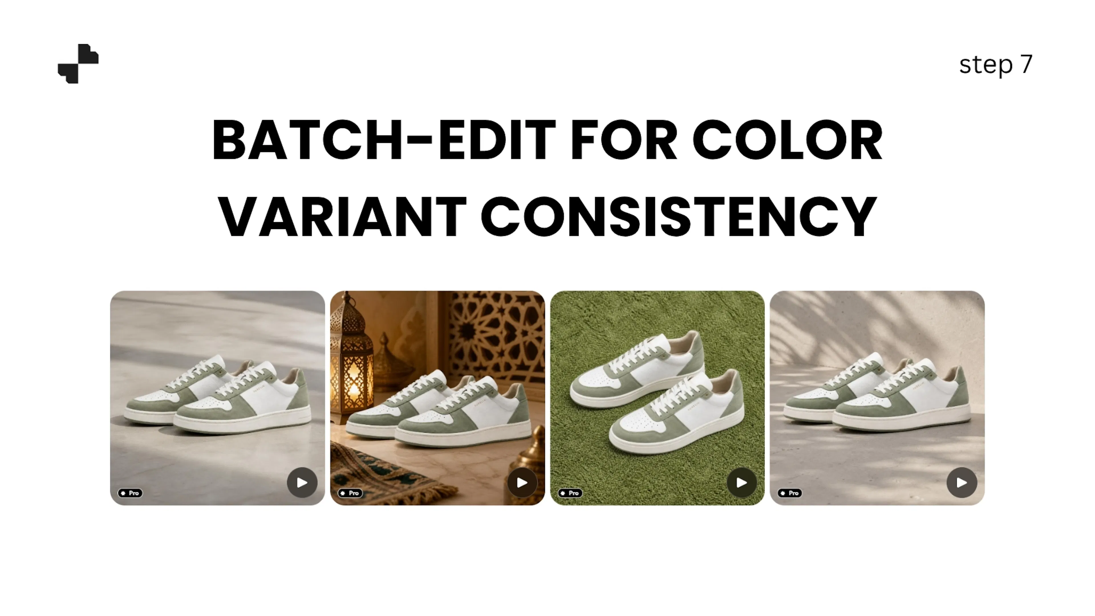 Batch-Edit for Color Variant Consistency