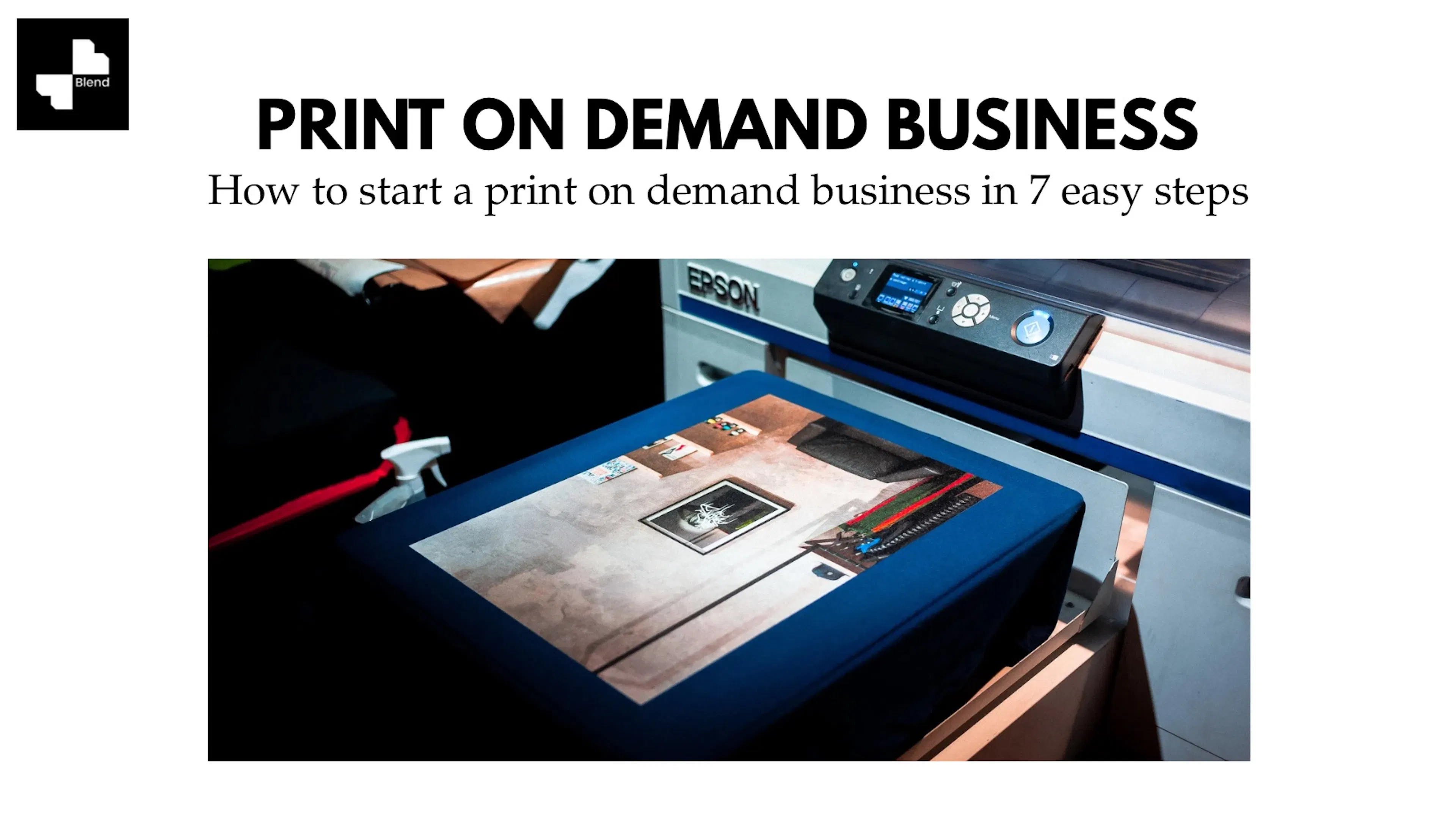 how to start a print on demand business