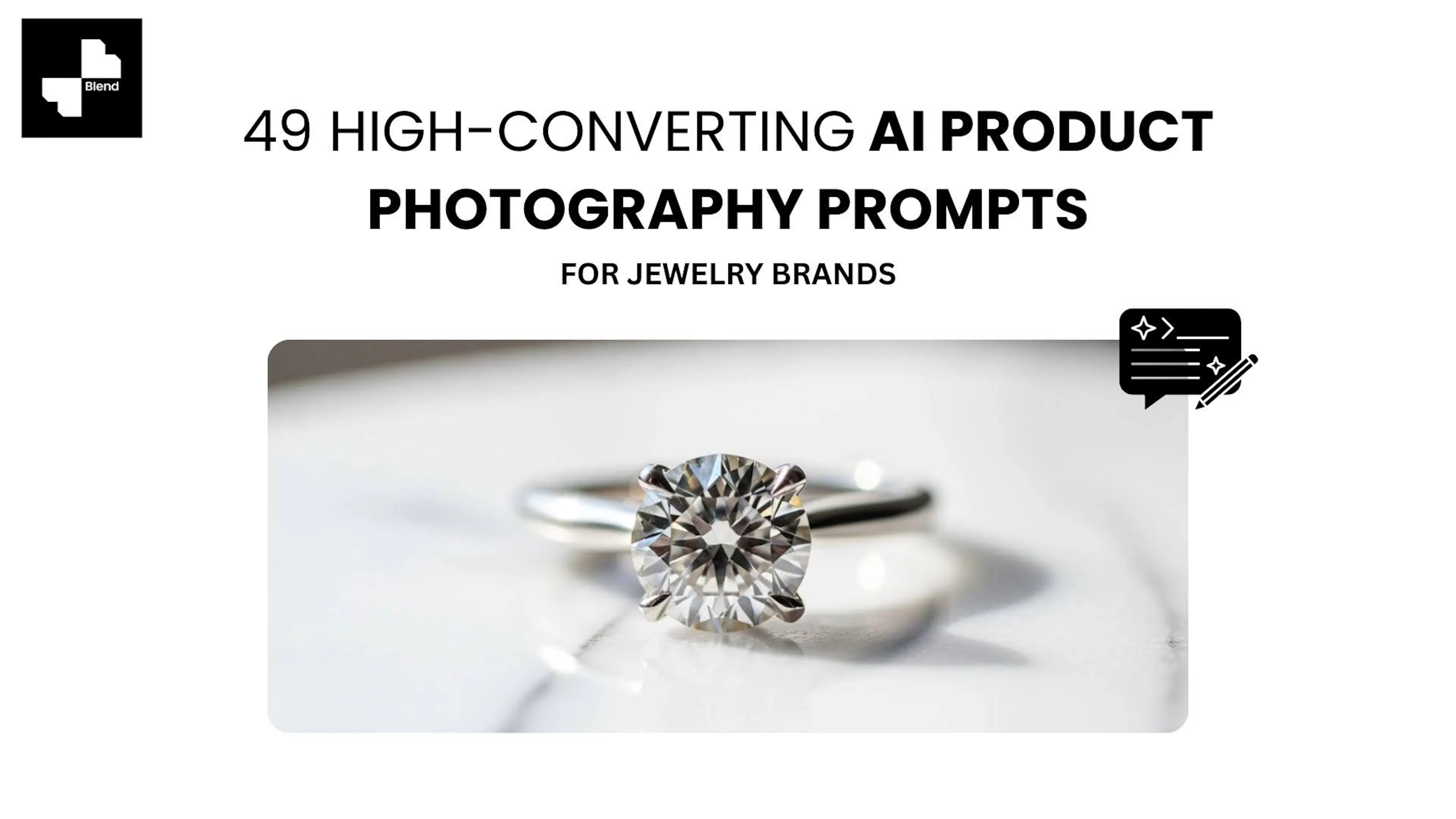 49 High-Converting AI Product Photography Prompts for Jewelry Brands