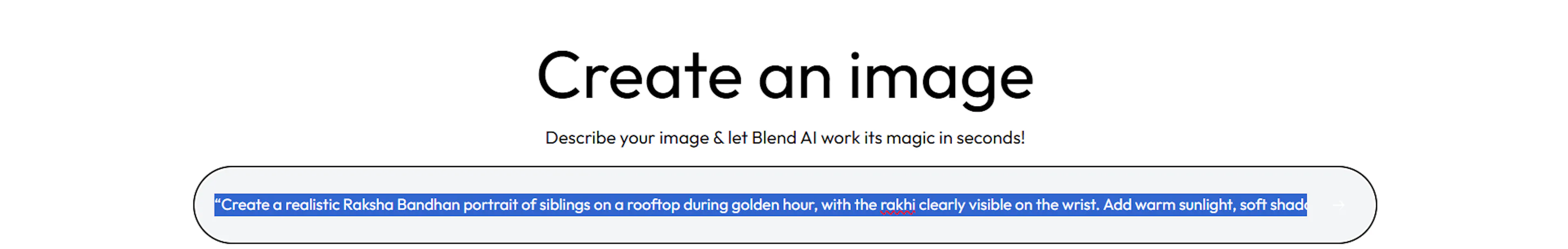 Describe Your Rakhi Photo