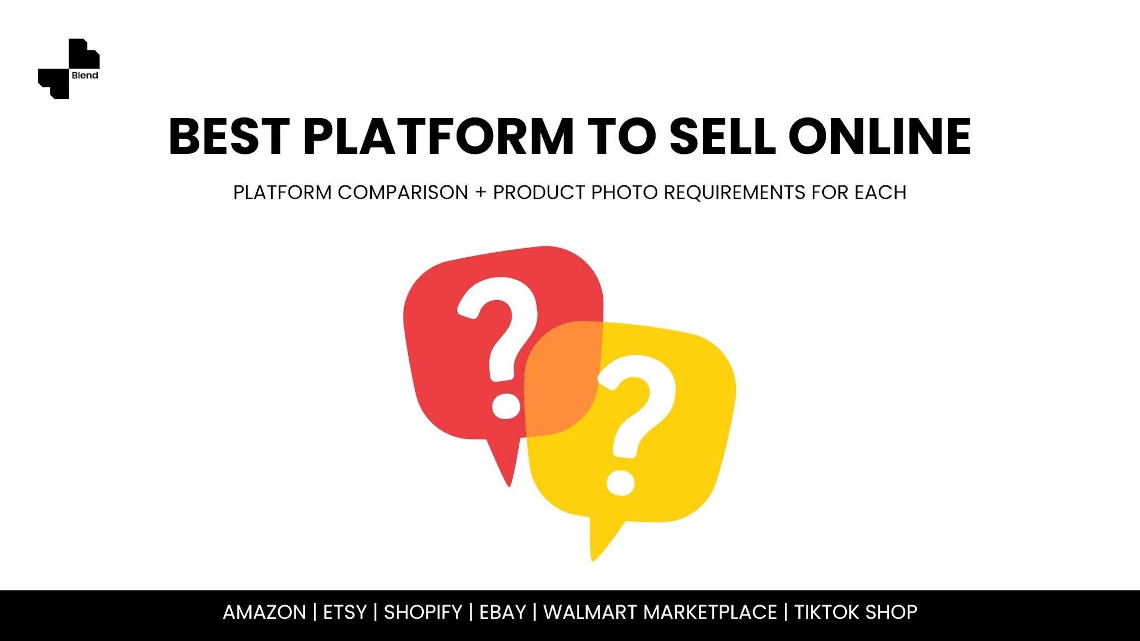 Best Platform to Sell Online