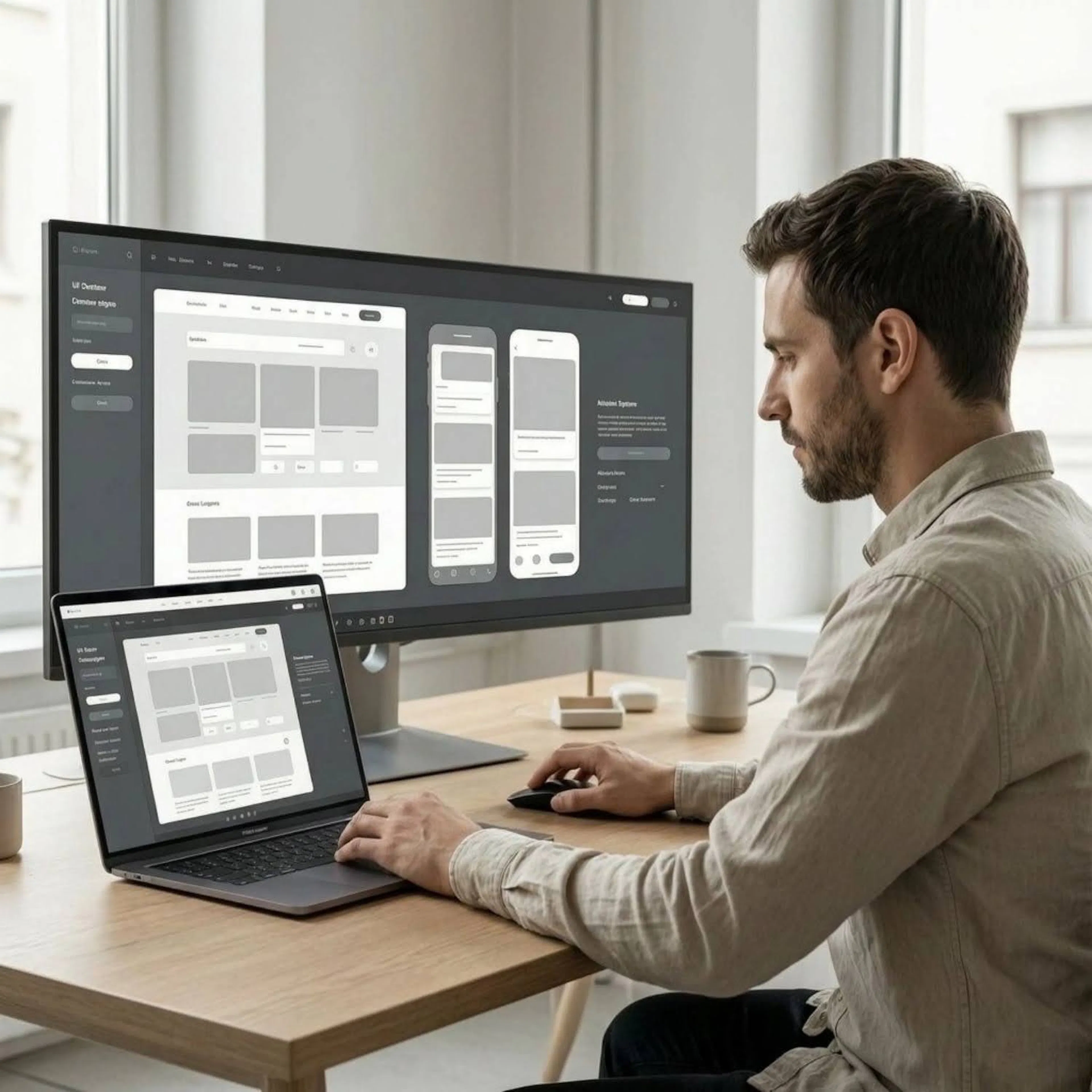 UI and Web Design Element Prompts