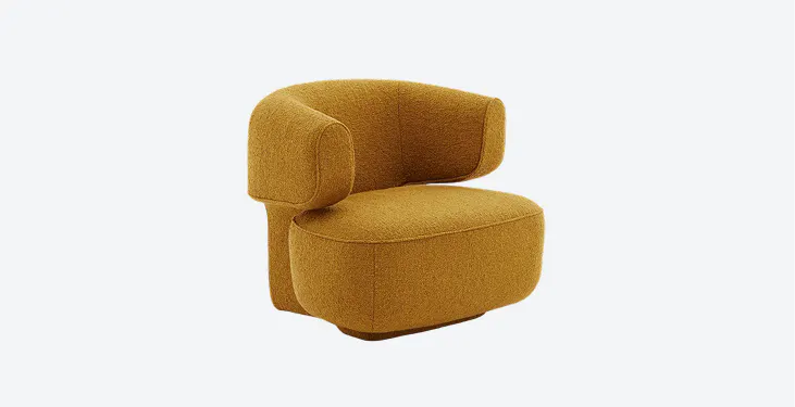 A sofa in a clean background
