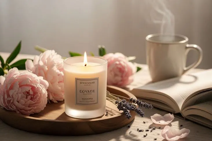 How to Create Candle Product Photos with Blend