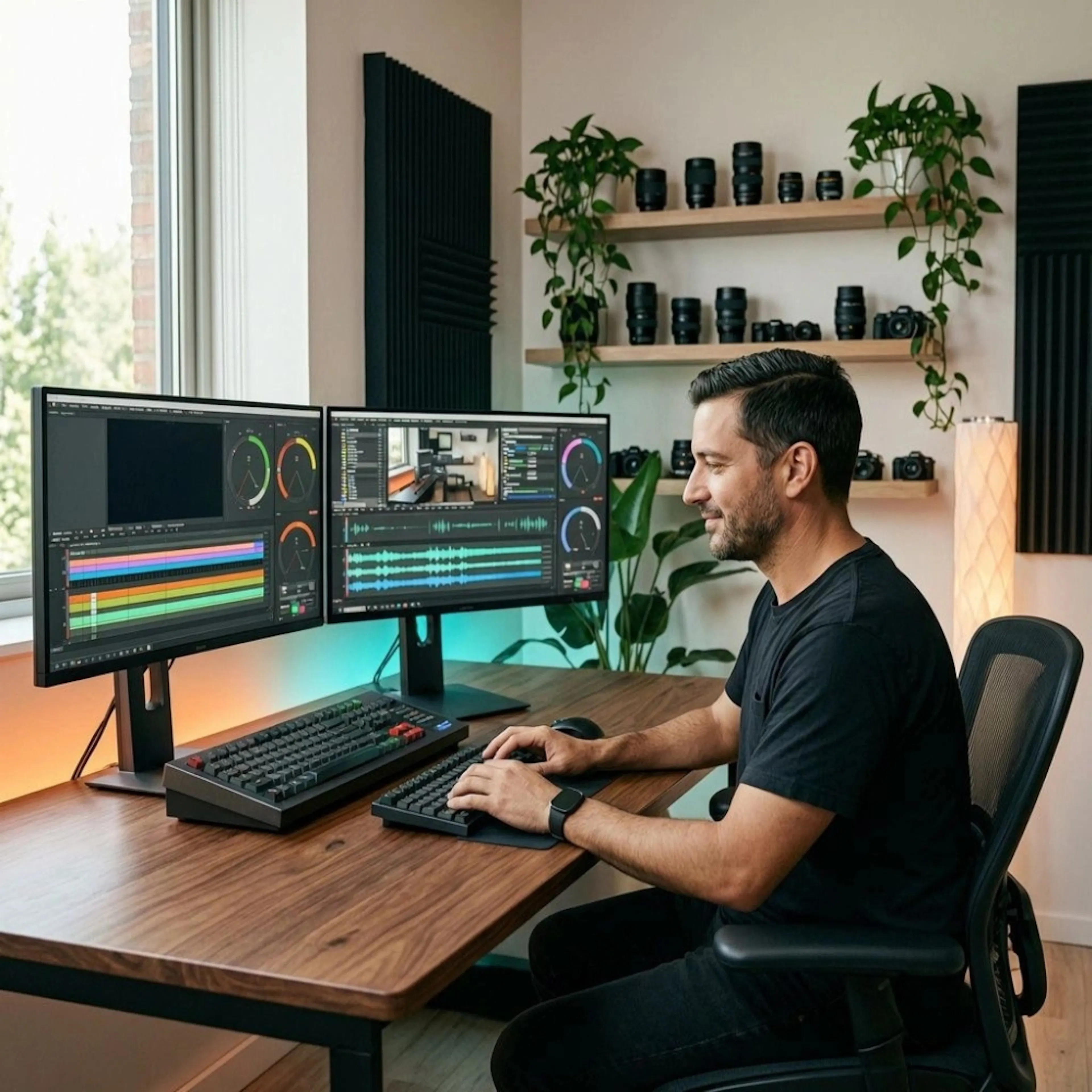 Post-Production (Editing and Retouching)