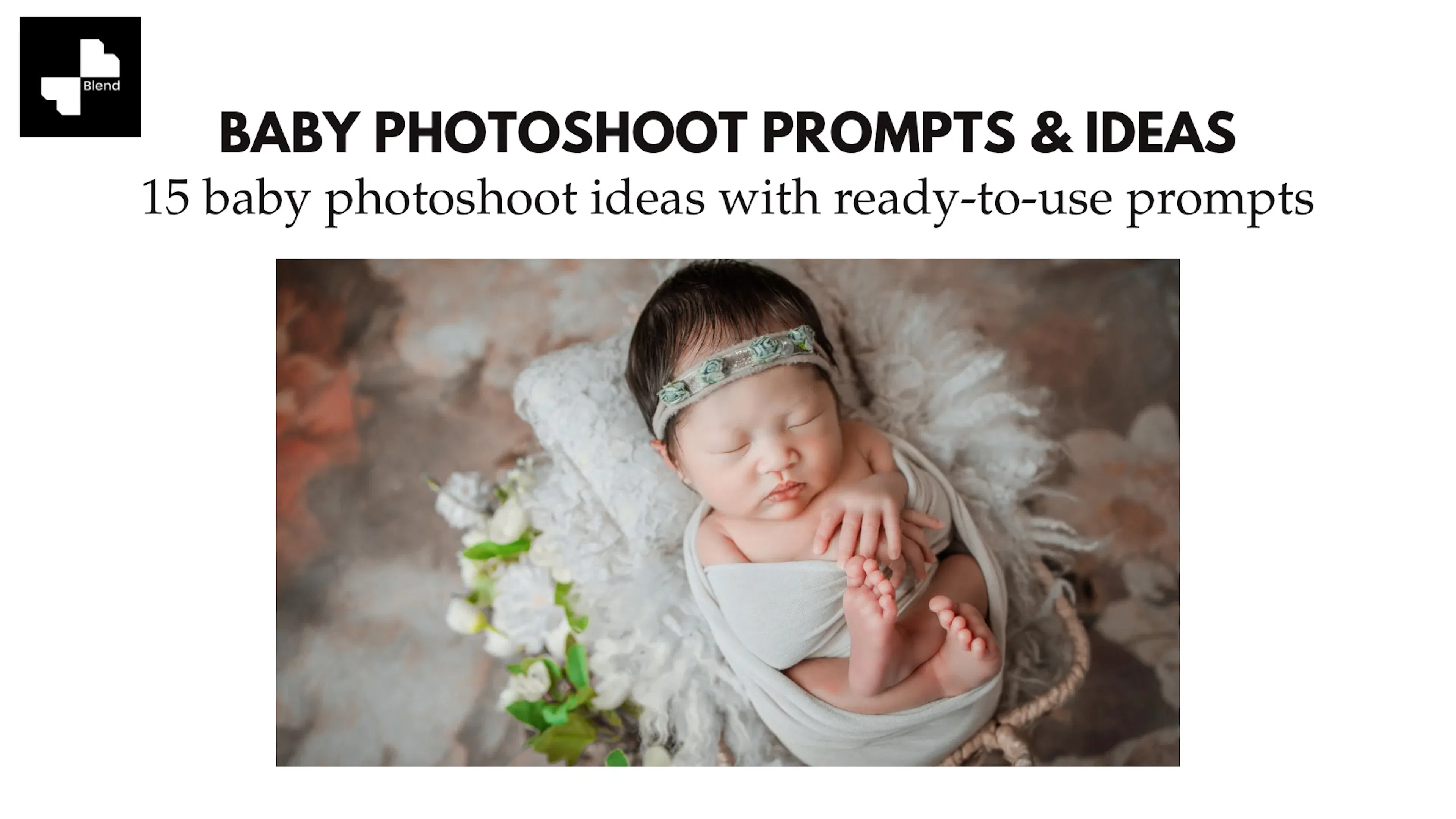 baby photoshoot ideas