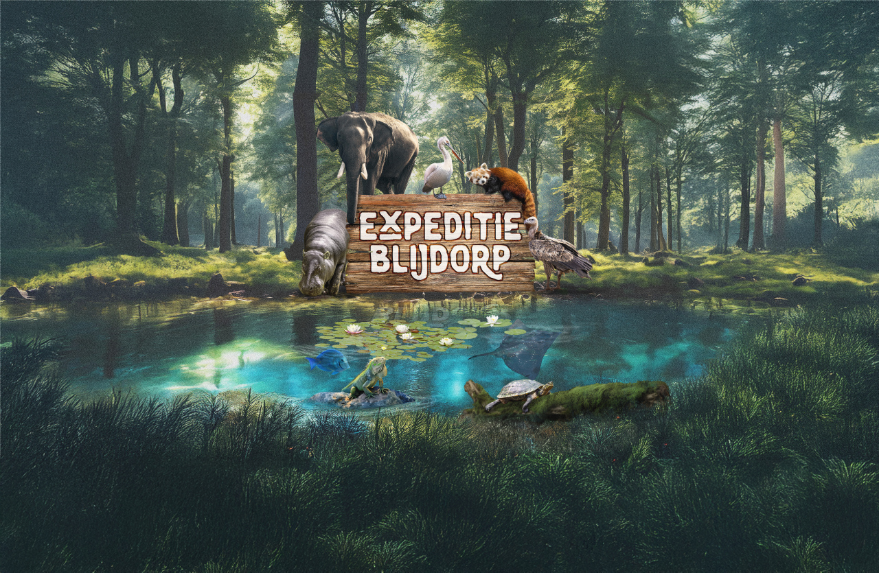 Expeditie Blijdorp afbeelding, met de tien dieren