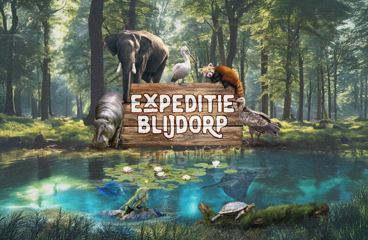 Expeditie Blijdorp afbeelding, met de tien dieren