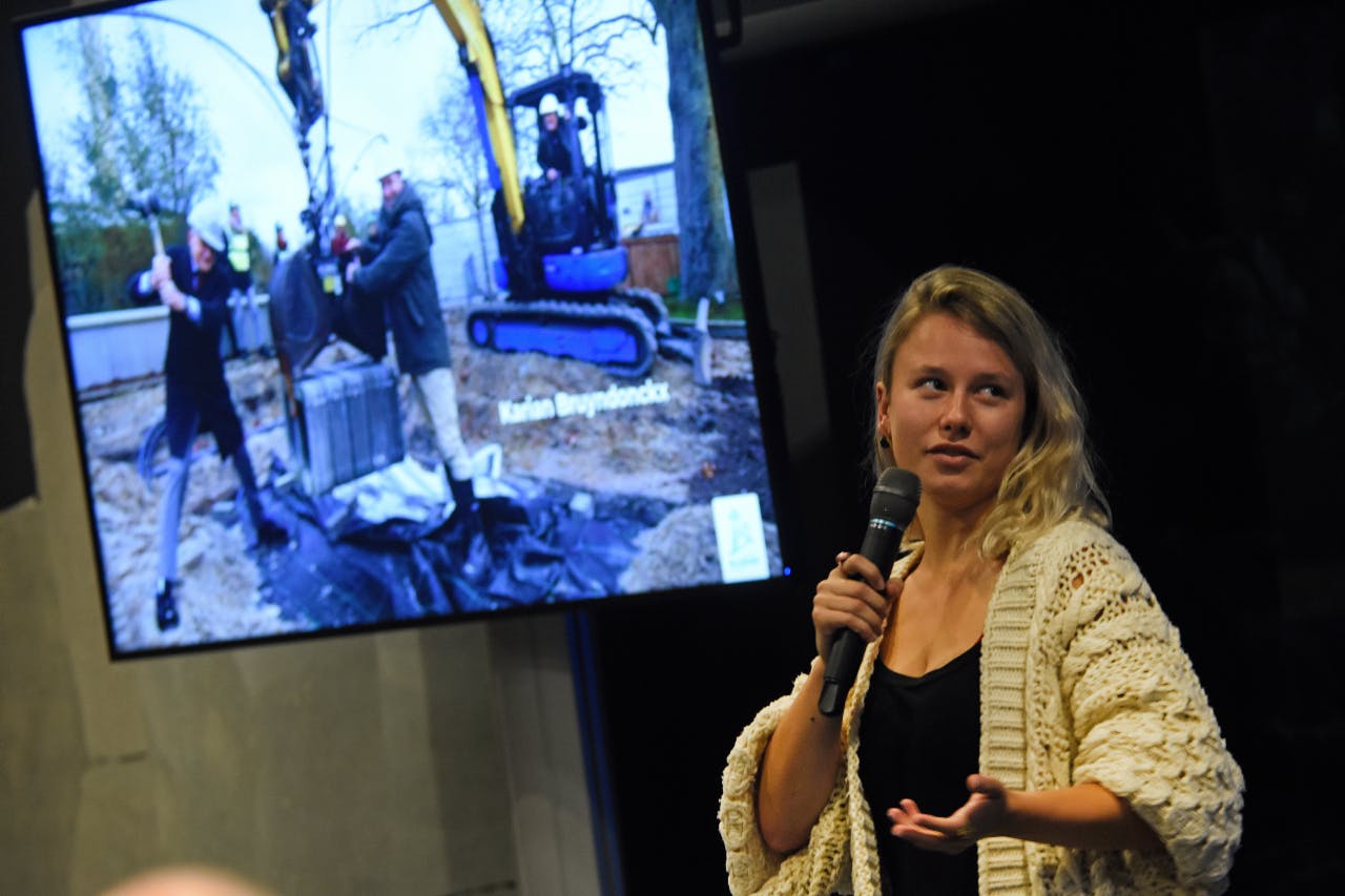 Presentatie tijdens de Young Academy Days in 2024