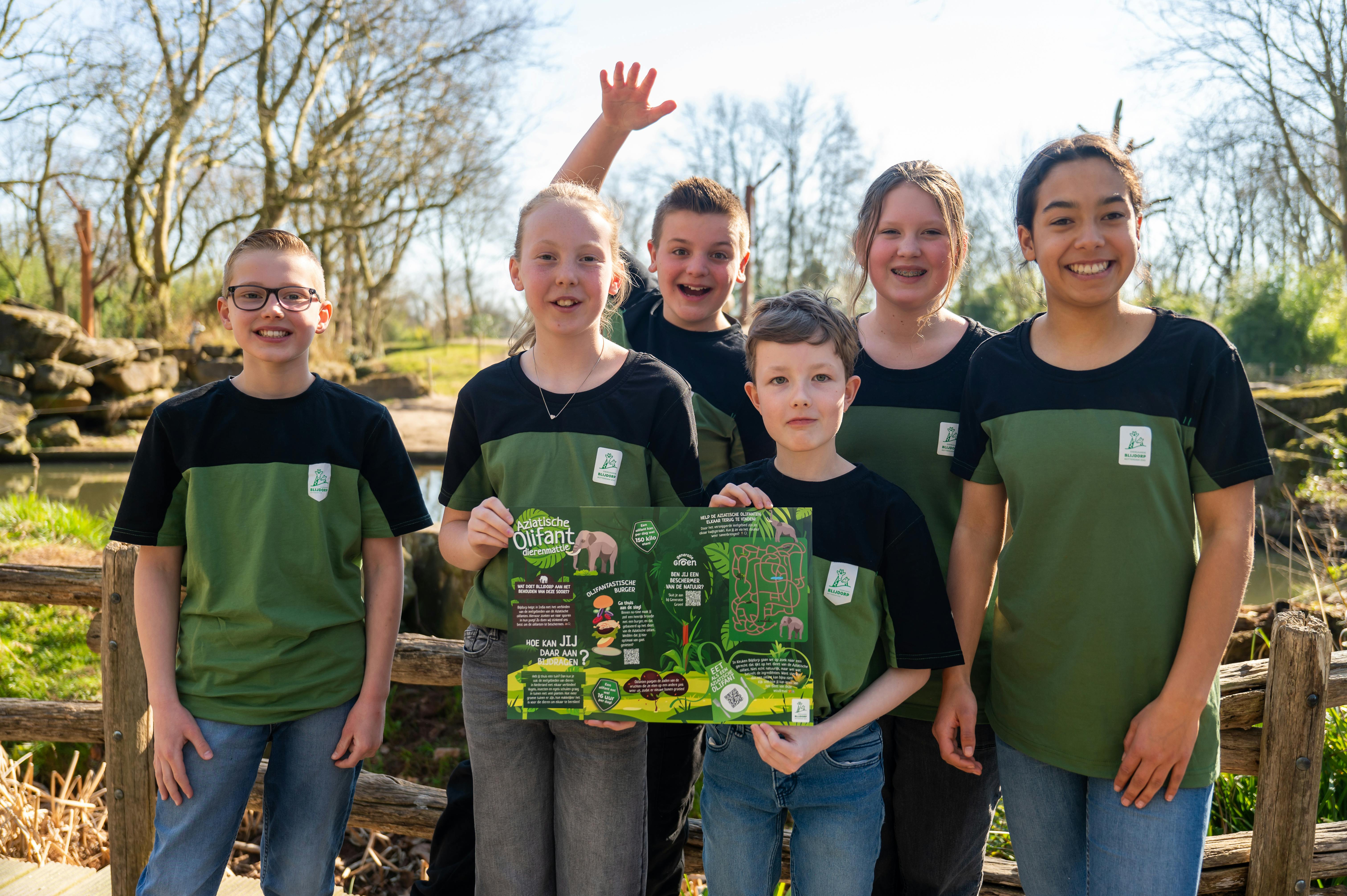 Kidspanel viert de presentatie van de Olifantastische Burger
