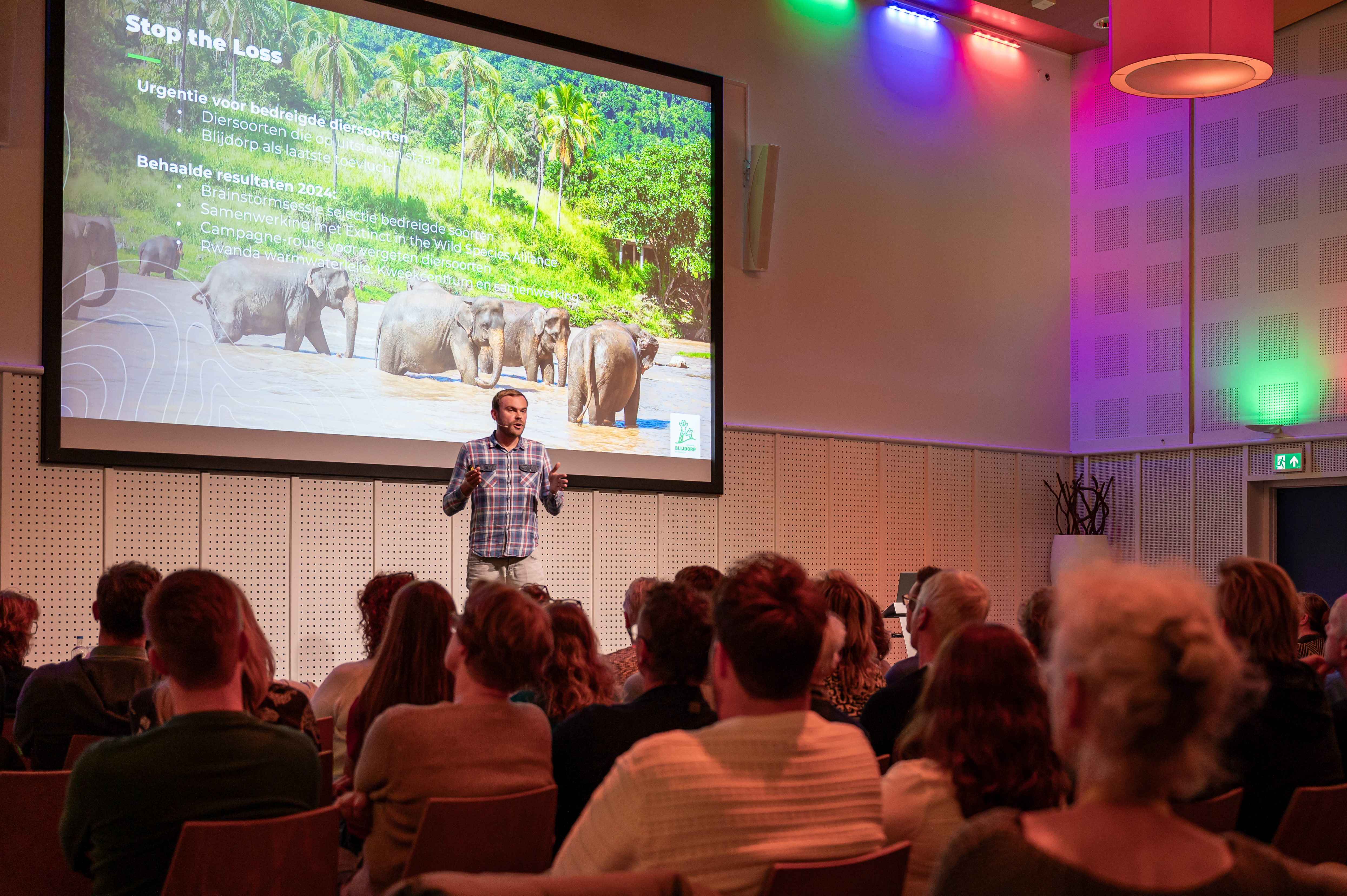 Jeroen Kappelhof geeft college op Impact Day